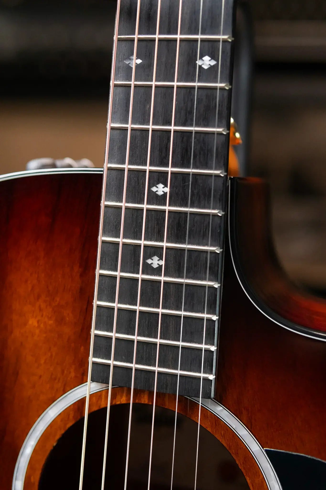 Taylor 224ce-K DLX Grand Auditorium Acoustic/Electric Guitar with Hardshell Case - Factory Demo