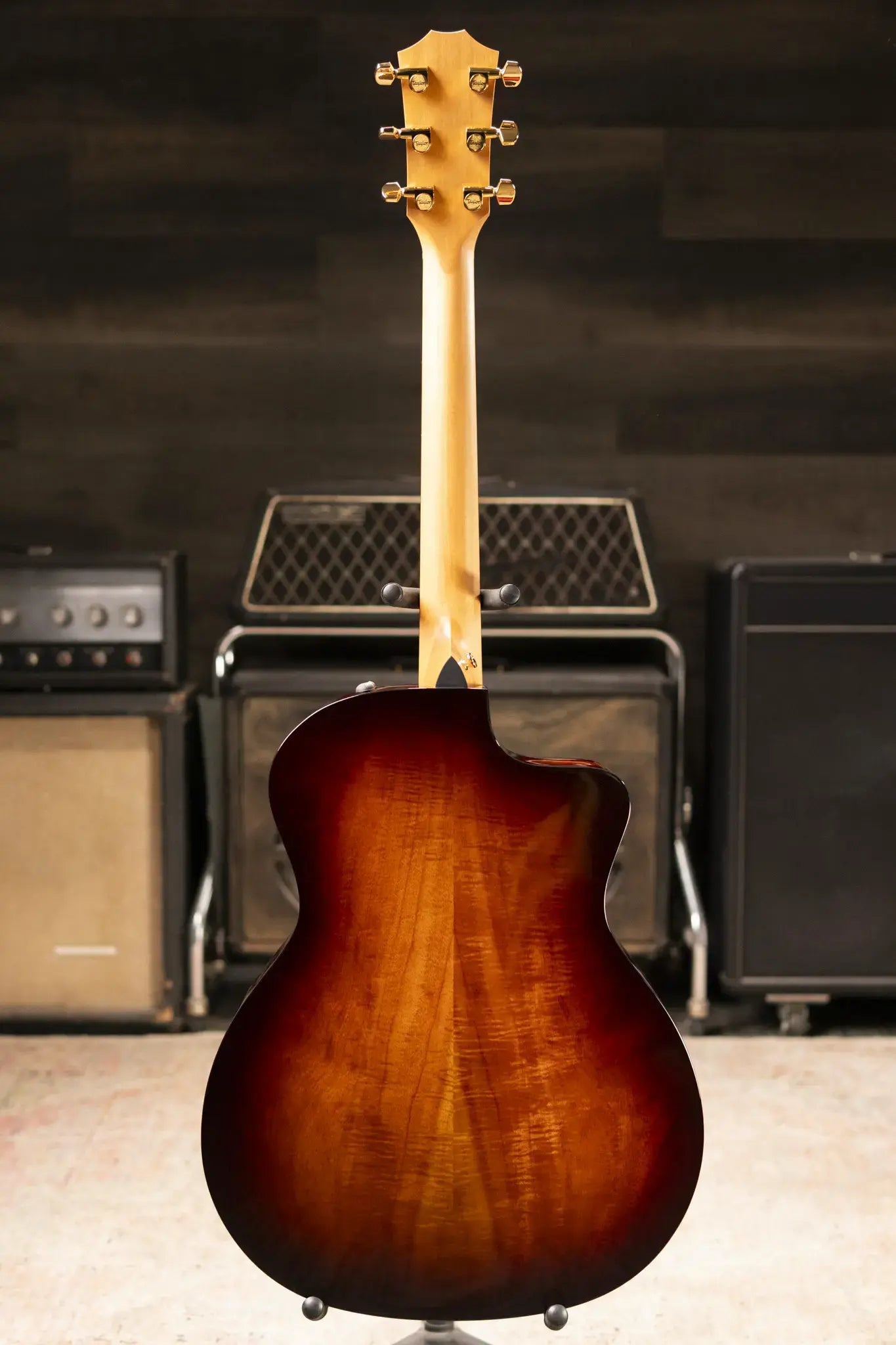 Taylor 224ce-K DLX Left-Handed Grand Auditorium Acoustic/Electric Guitar with Hardshell Case