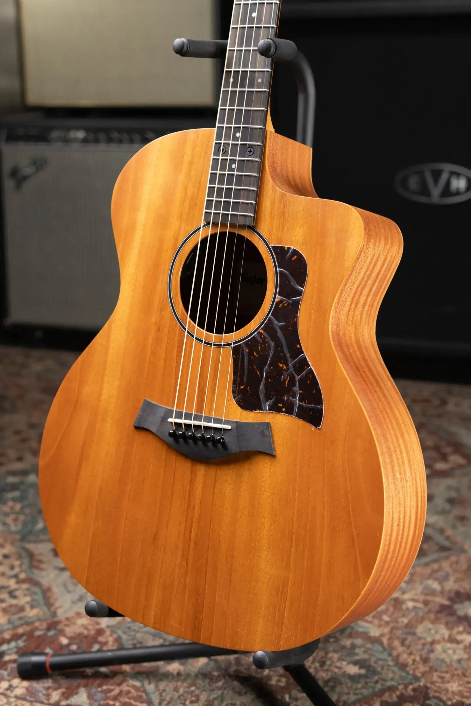 Taylor 24ce Grand Auditorium Acoustic-Electric Guitar with Gig Bag - Floor Demo