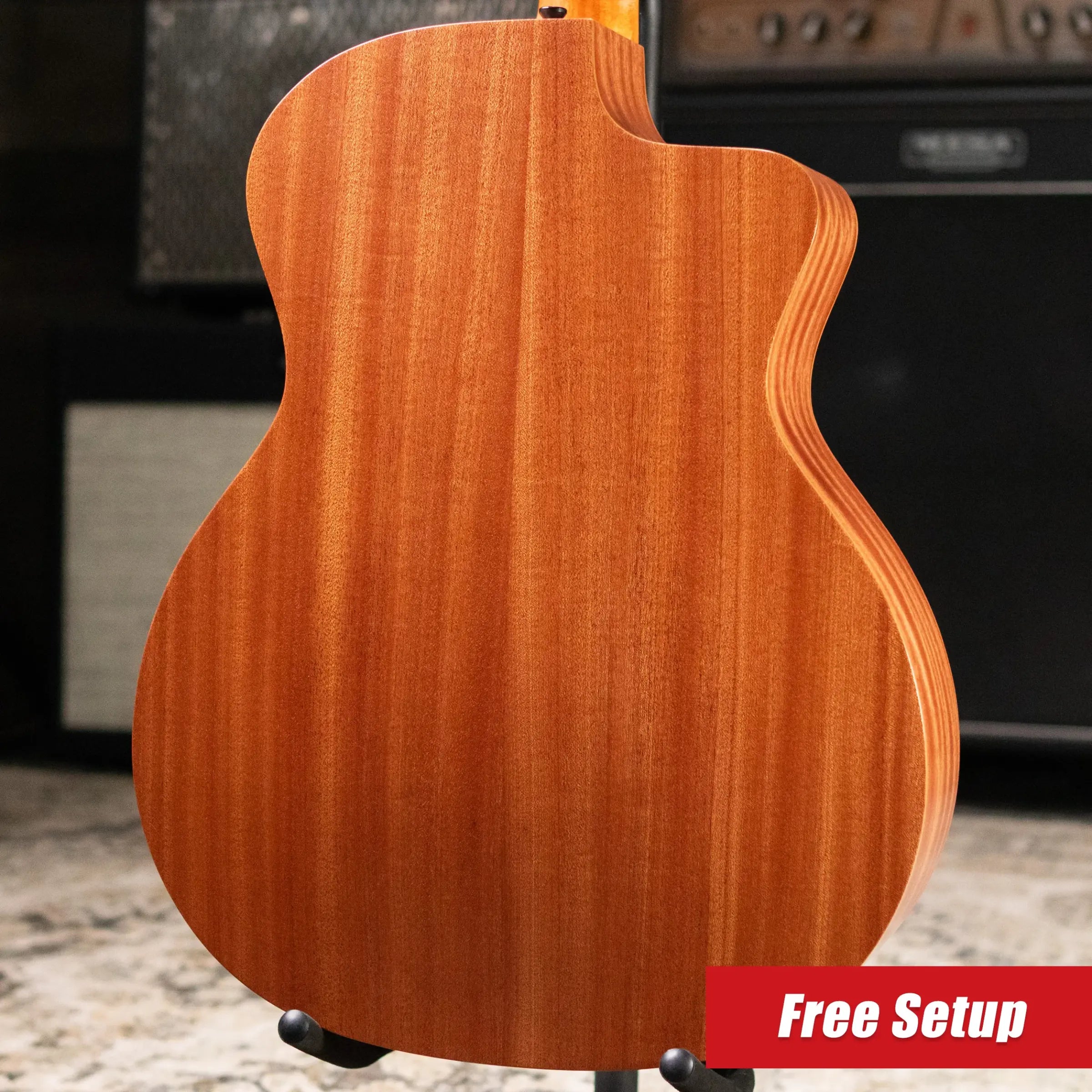 Taylor 24ce Left-Handed Grand Auditorium Acoustic/Electric Guitar with Gig Bag