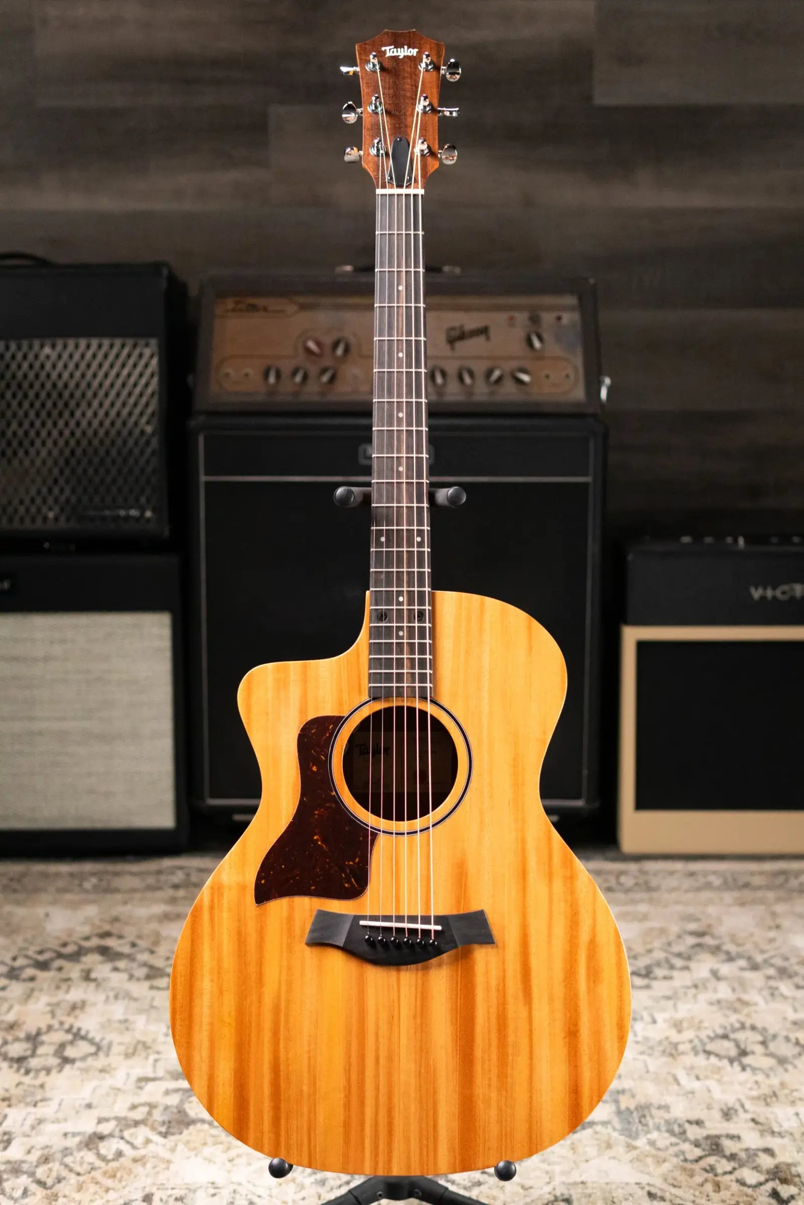 Taylor 24ce Left-Handed Grand Auditorium Acoustic/Electric Guitar with Gig Bag