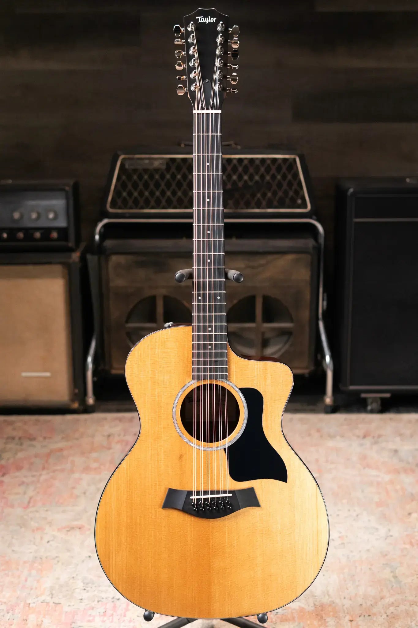 Taylor 254ce Plus 12-String Grand Auditorium Acoustic/Electric Guitar with Aerocase