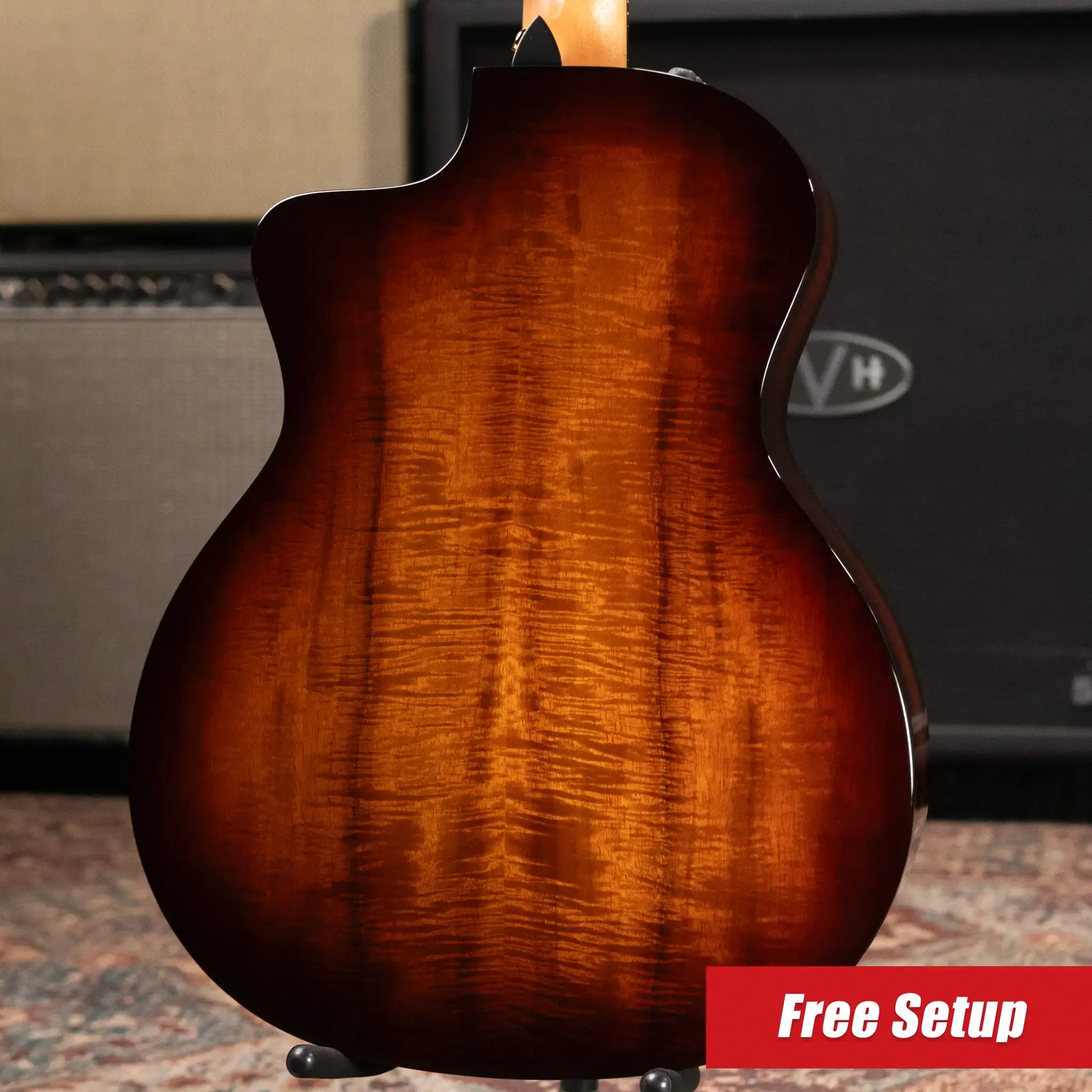 Taylor 264ce-K DLX 12-String Grand Auditorium Acoustic/Electric Guitar - Shaded Edgeburst with Hardshell Case