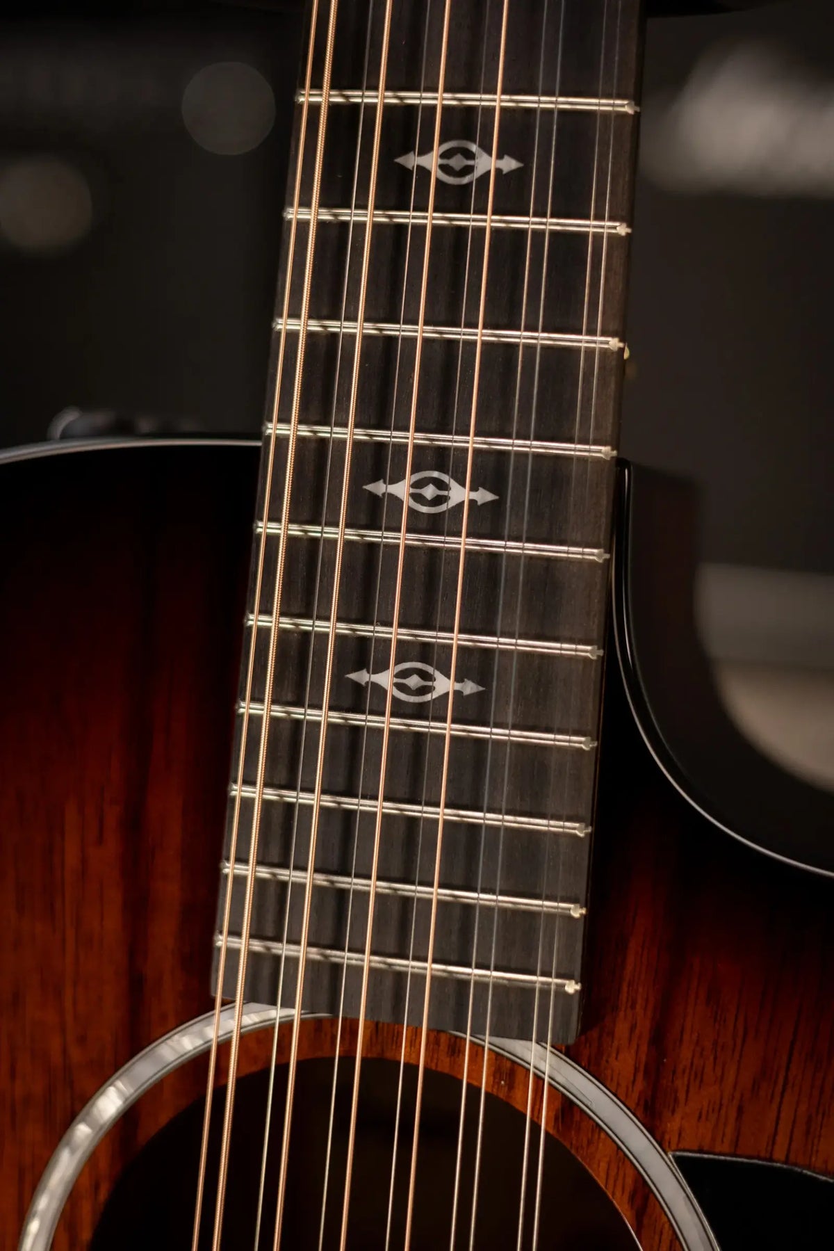 Taylor 264ce-K DLX 12-String Grand Auditorium Acoustic/Electric Guitar with Hardshell Case