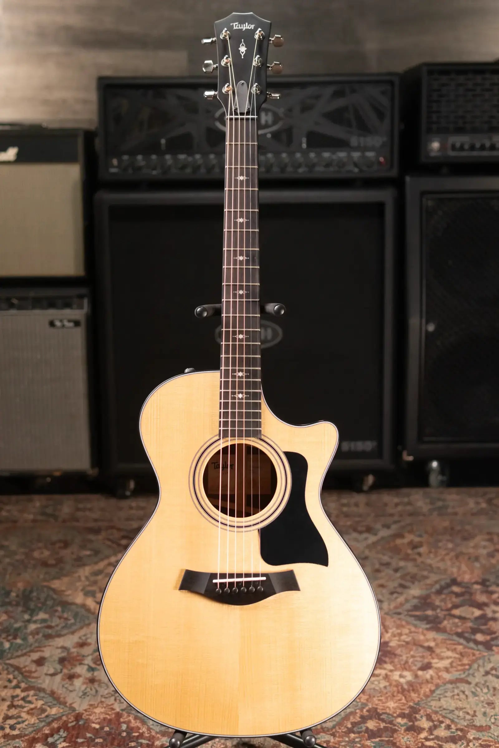 Taylor 312ce Grand Concert Acoustic/Electric Guitar with Hardshell Case - Used