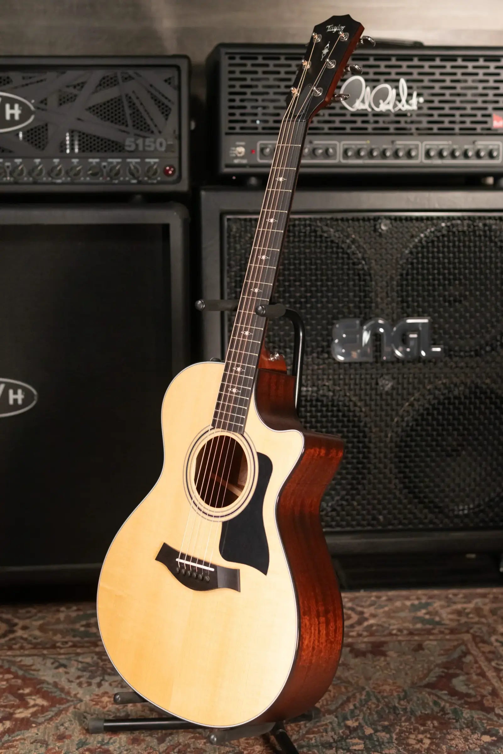 Taylor 312ce Grand Concert Acoustic/Electric Guitar with Hardshell Case - Used