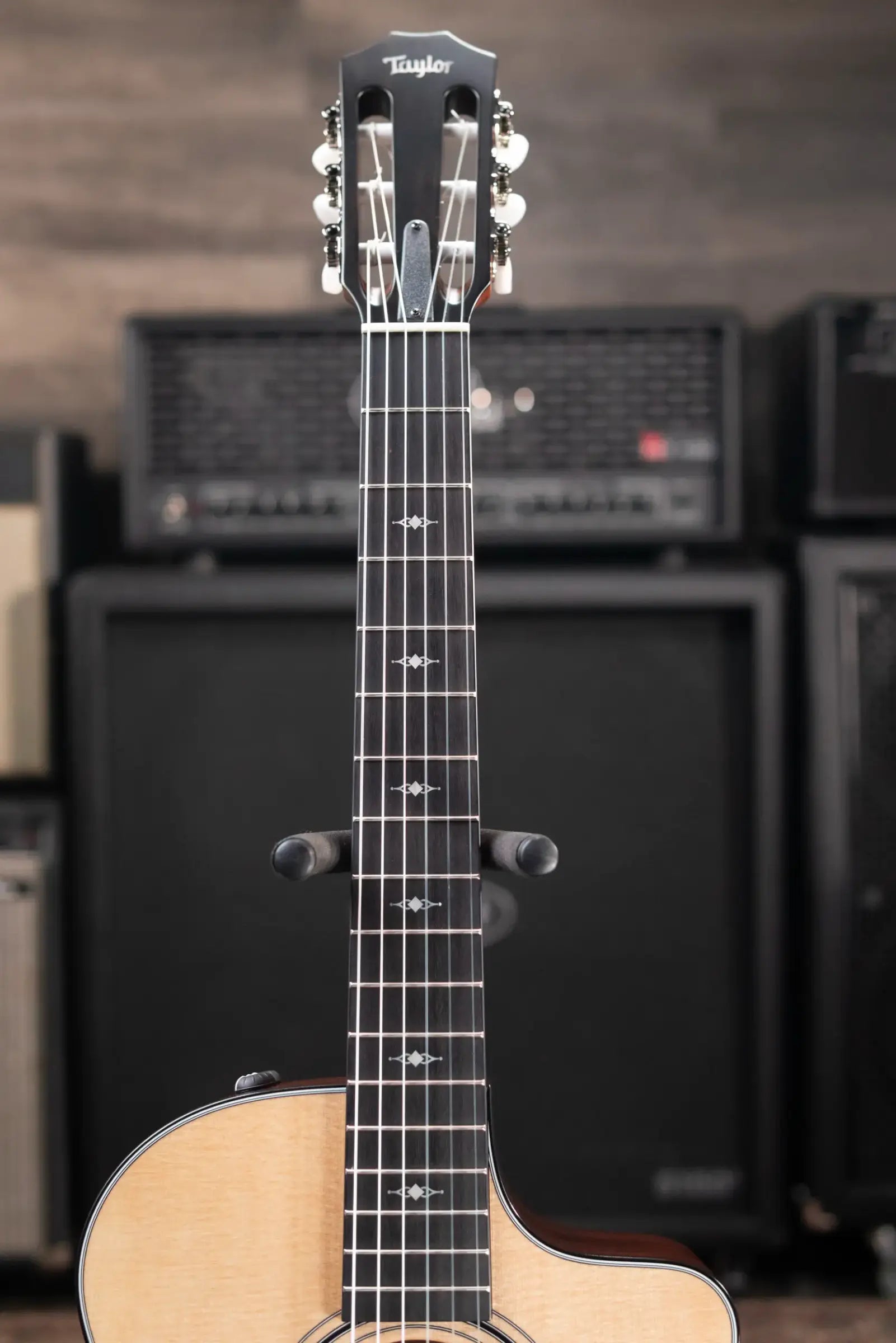 Taylor 312ce-N Nylon Grand Concert Acoustic/Electric Guitar with Hardshell Case