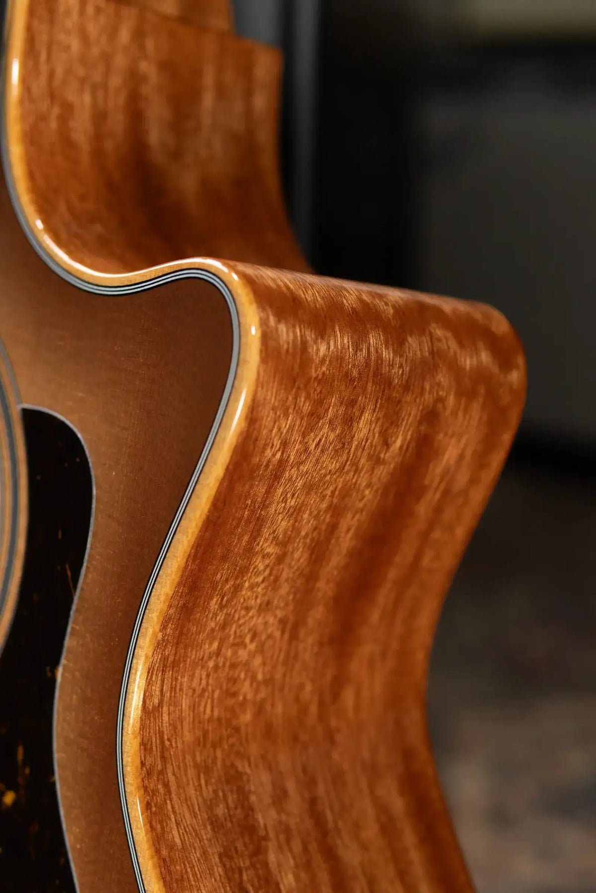 Taylor 314ce Studio Grand Auditorium Acoustic/Electric Guitar - Shaded Edge Burst with Gig Bag