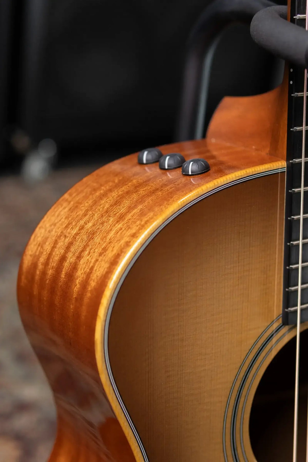 Taylor 314ce Studio Grand Auditorium Acoustic/Electric Guitar - Shaded Edge Burst with Gig Bag - Used