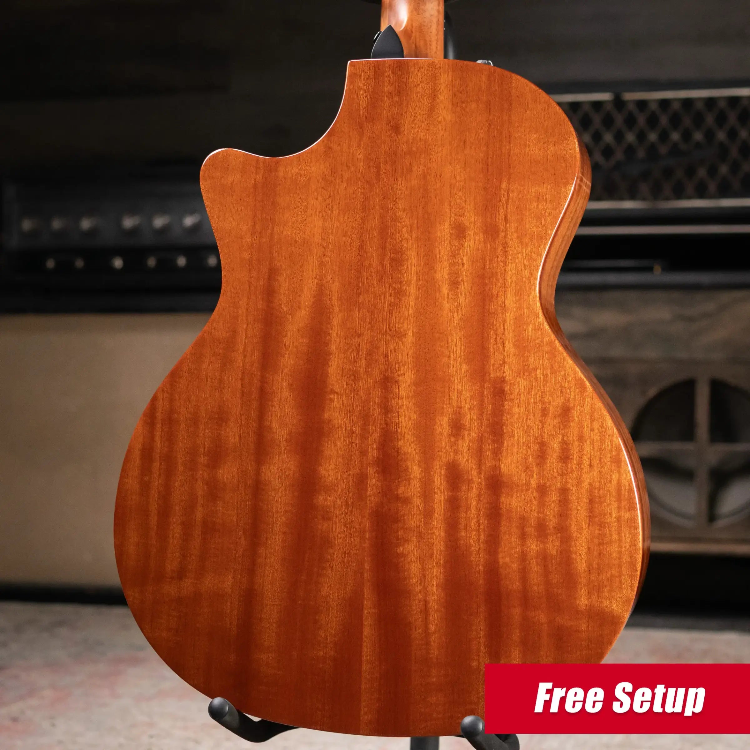 Taylor 314ce Studio Grand Auditorium Acoustic/Electric Guitar - Shaded Edge Burst with Hardshell Case