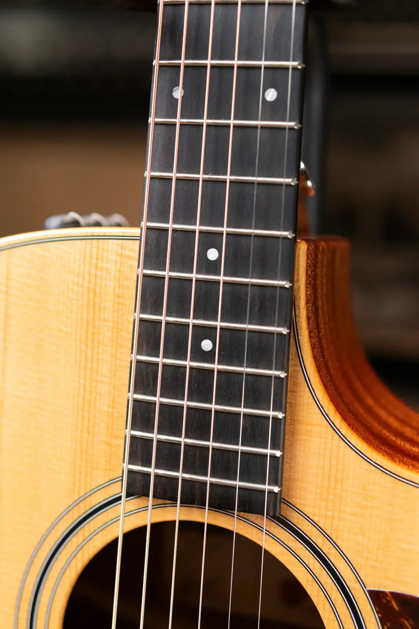 Taylor 314ce Studio Special Edition Grand Auditorium Acoustic-Electric Guitar, Natural w/ Structured Gig Bag