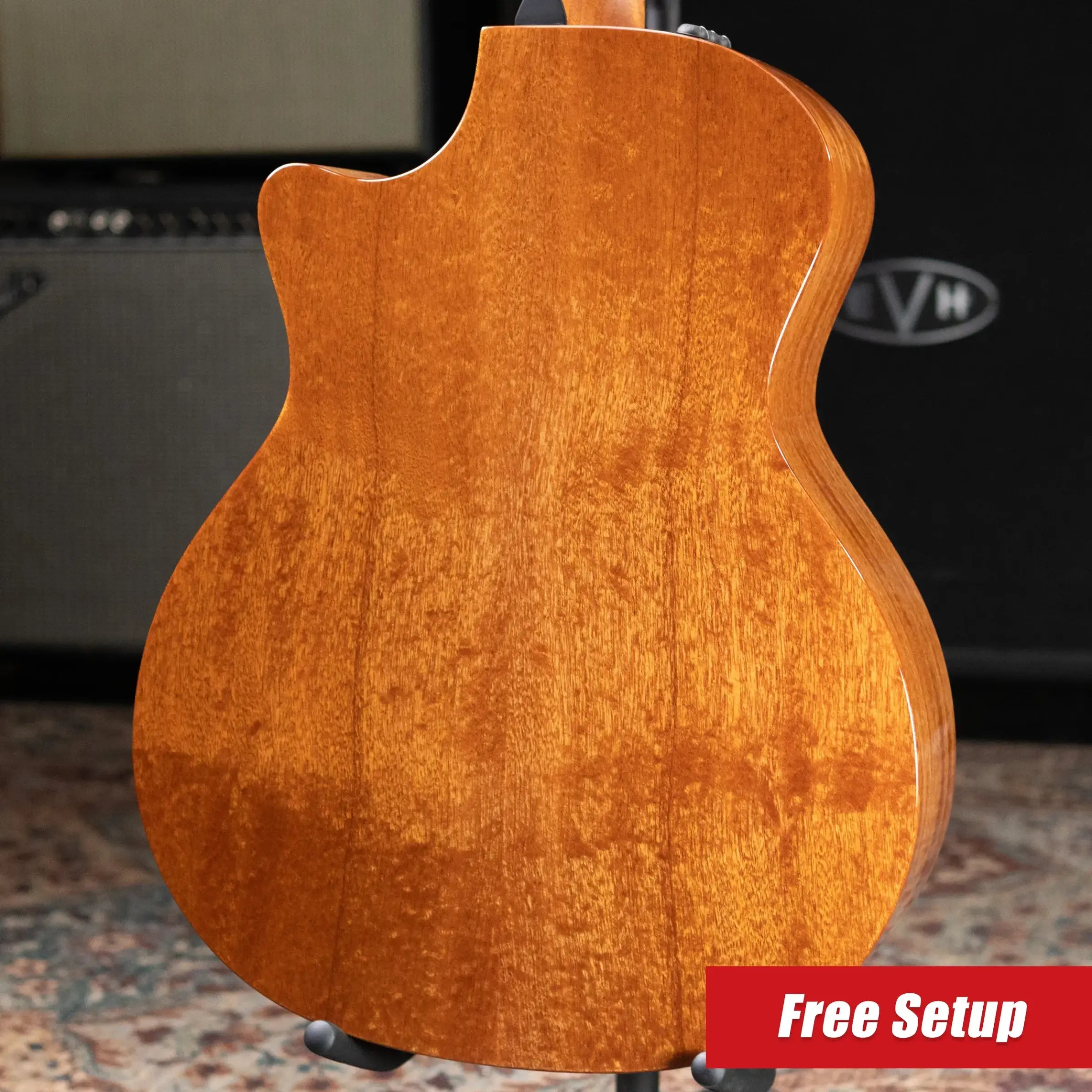 Taylor 324ce Studio Special Edition Grand Auditorium Acoustic/Electric Guitar - Shaded Edge Burst with Gig Bag