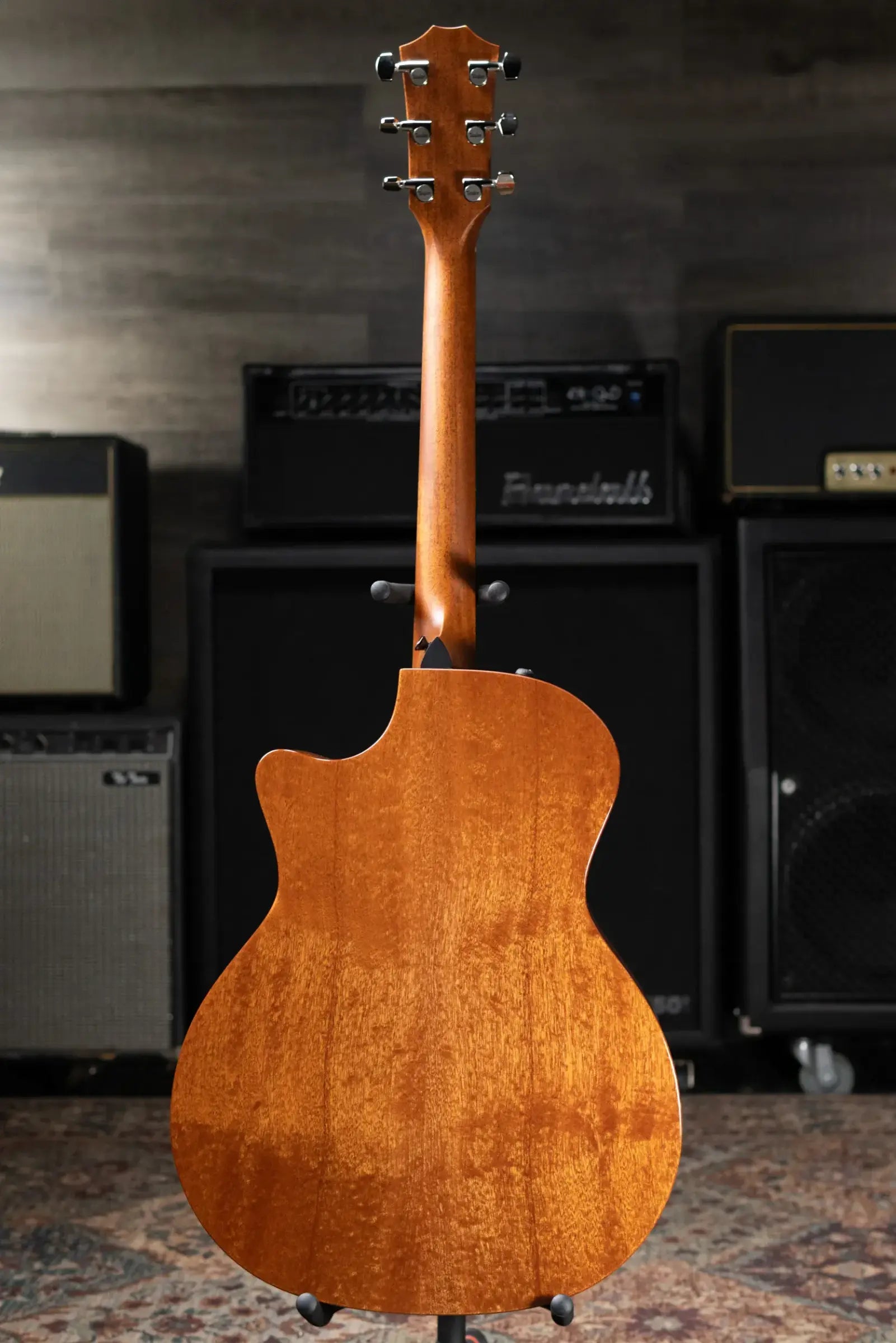 Taylor 324ce Studio Special Edition Grand Auditorium Acoustic/Electric Guitar - Shaded Edge Burst with Gig Bag