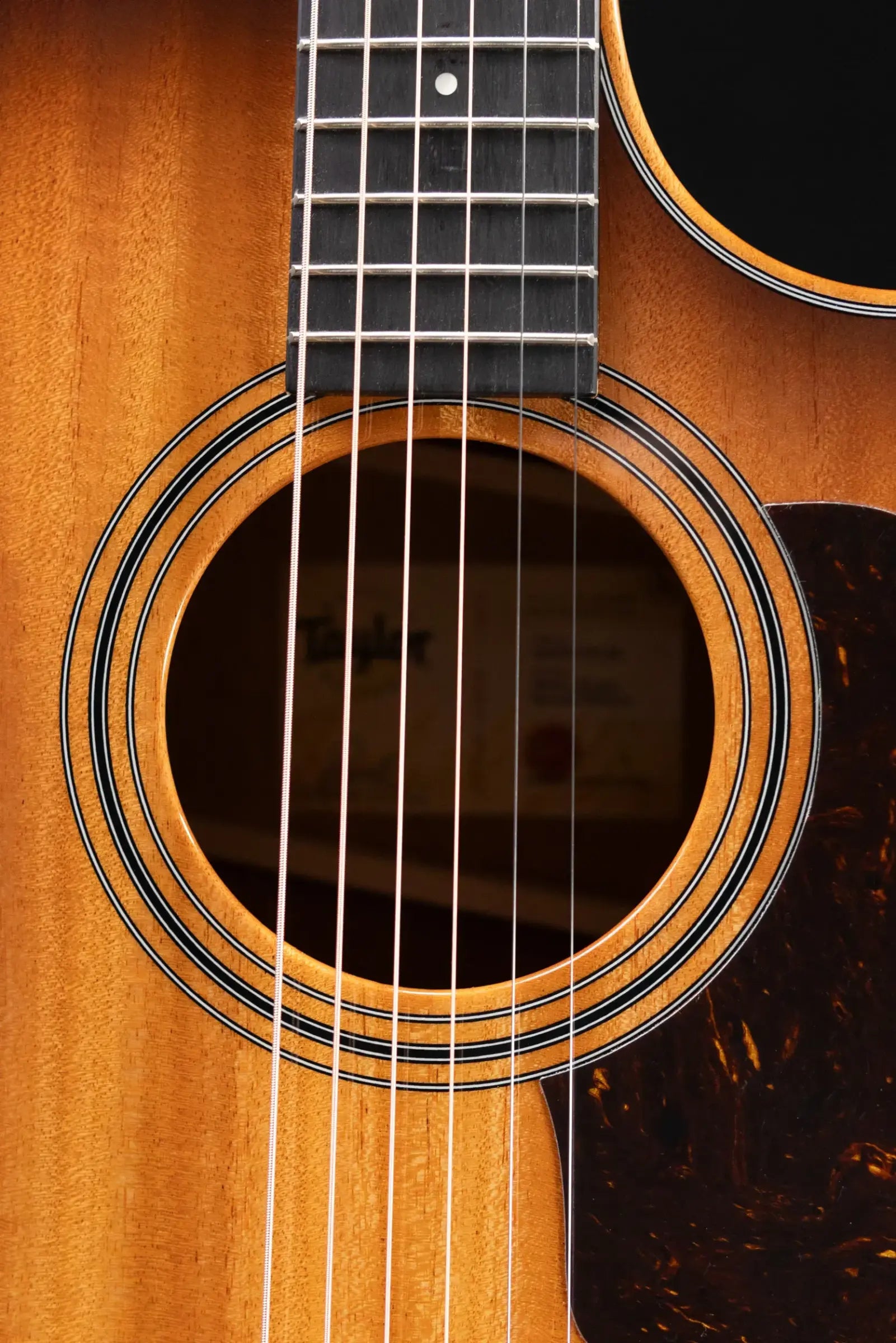 Taylor 324ce Studio Special Edition Grand Auditorium Acoustic/Electric Guitar - Shaded Edge Burst with Gig Bag