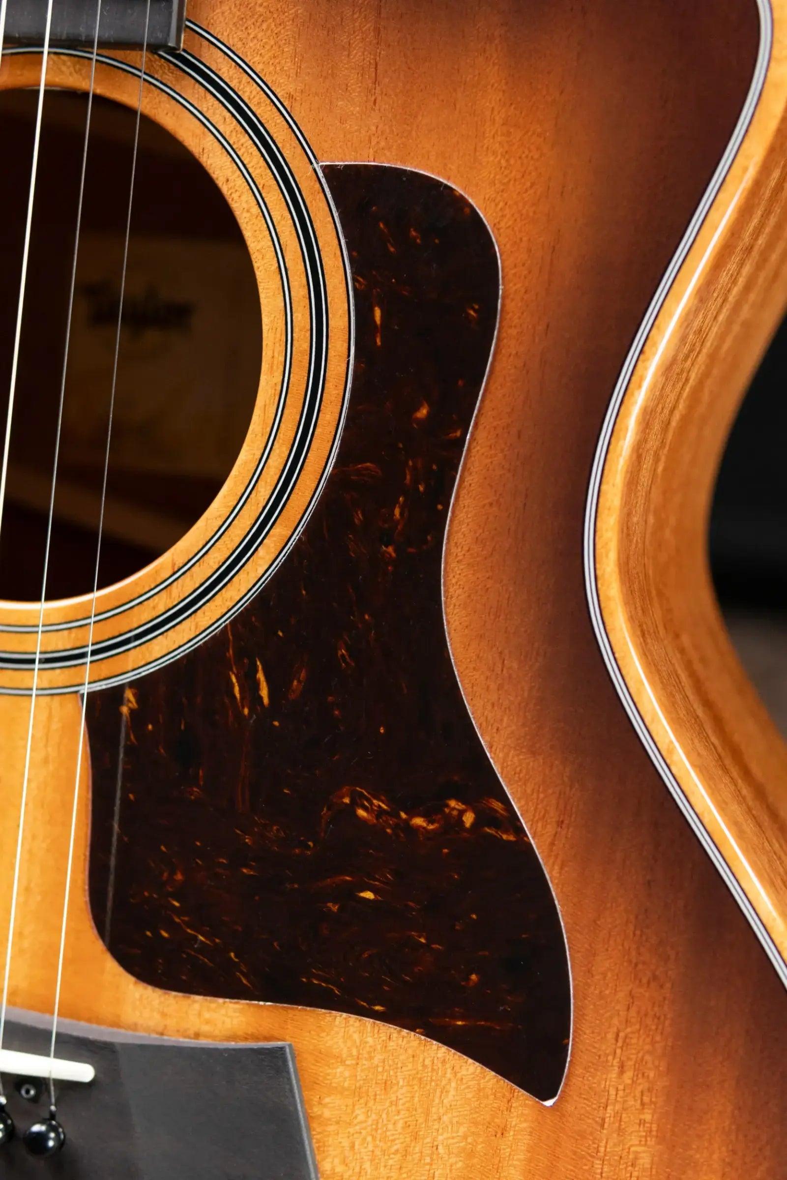 Taylor 324ce Studio Special Edition Grand Auditorium Acoustic/Electric Guitar - Shaded Edge Burst with Gig Bag