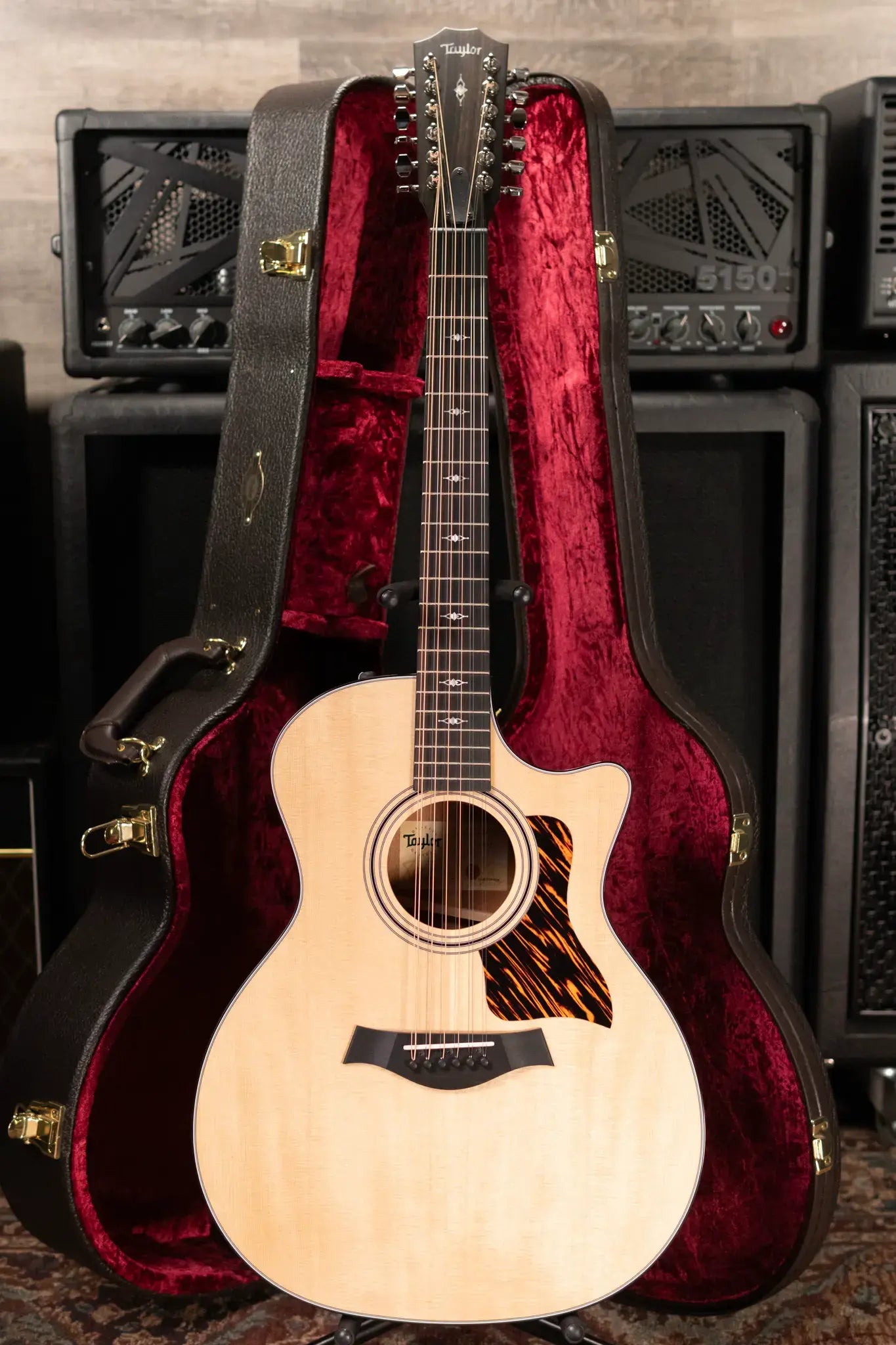 Taylor 354ce 12-String Acoustic/Electric Guitar with Hardshell Case - Floor Model