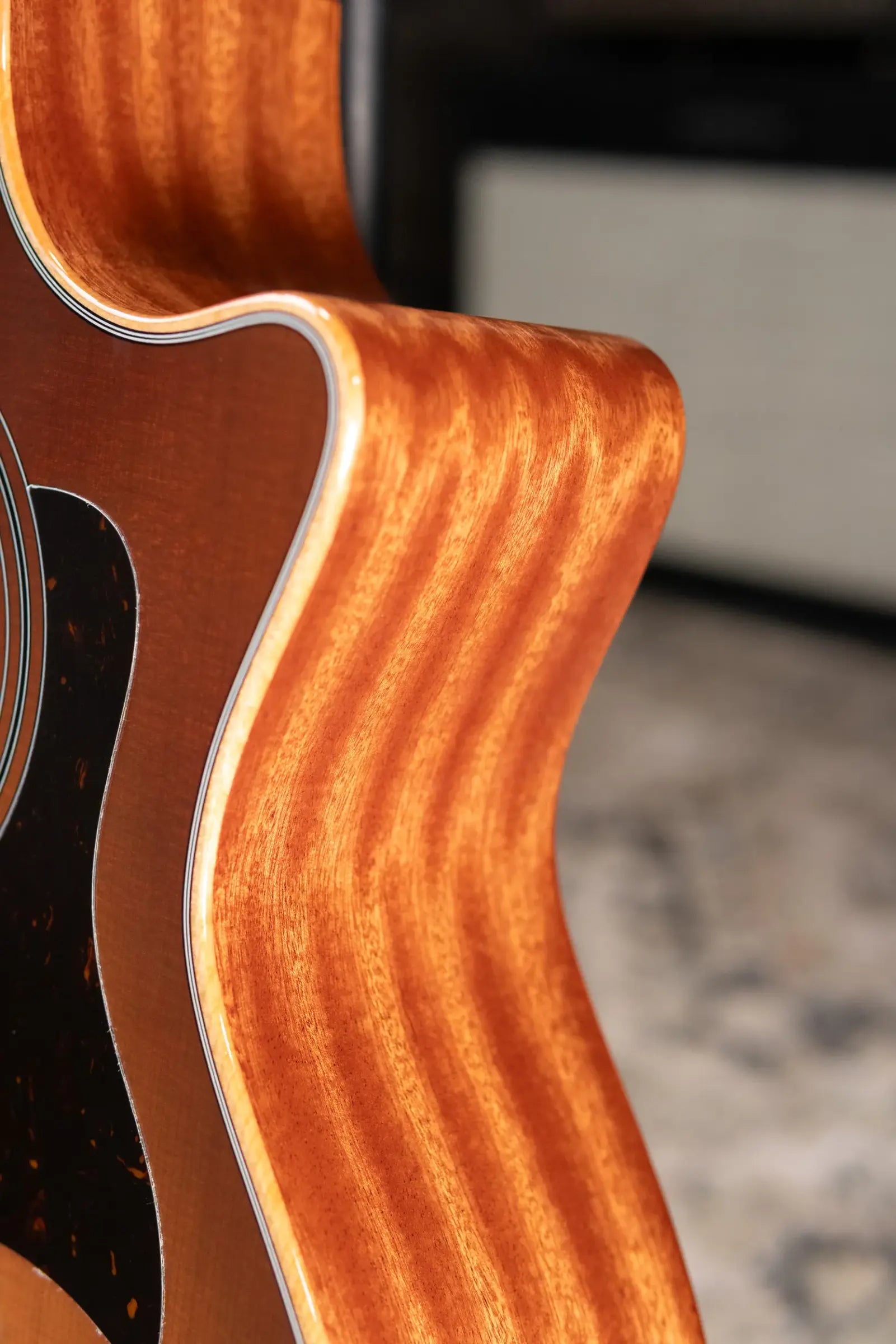Taylor 354ce Studio Special Edition Acoustic/Electric Guitar - Honeyburst with Gig Bag