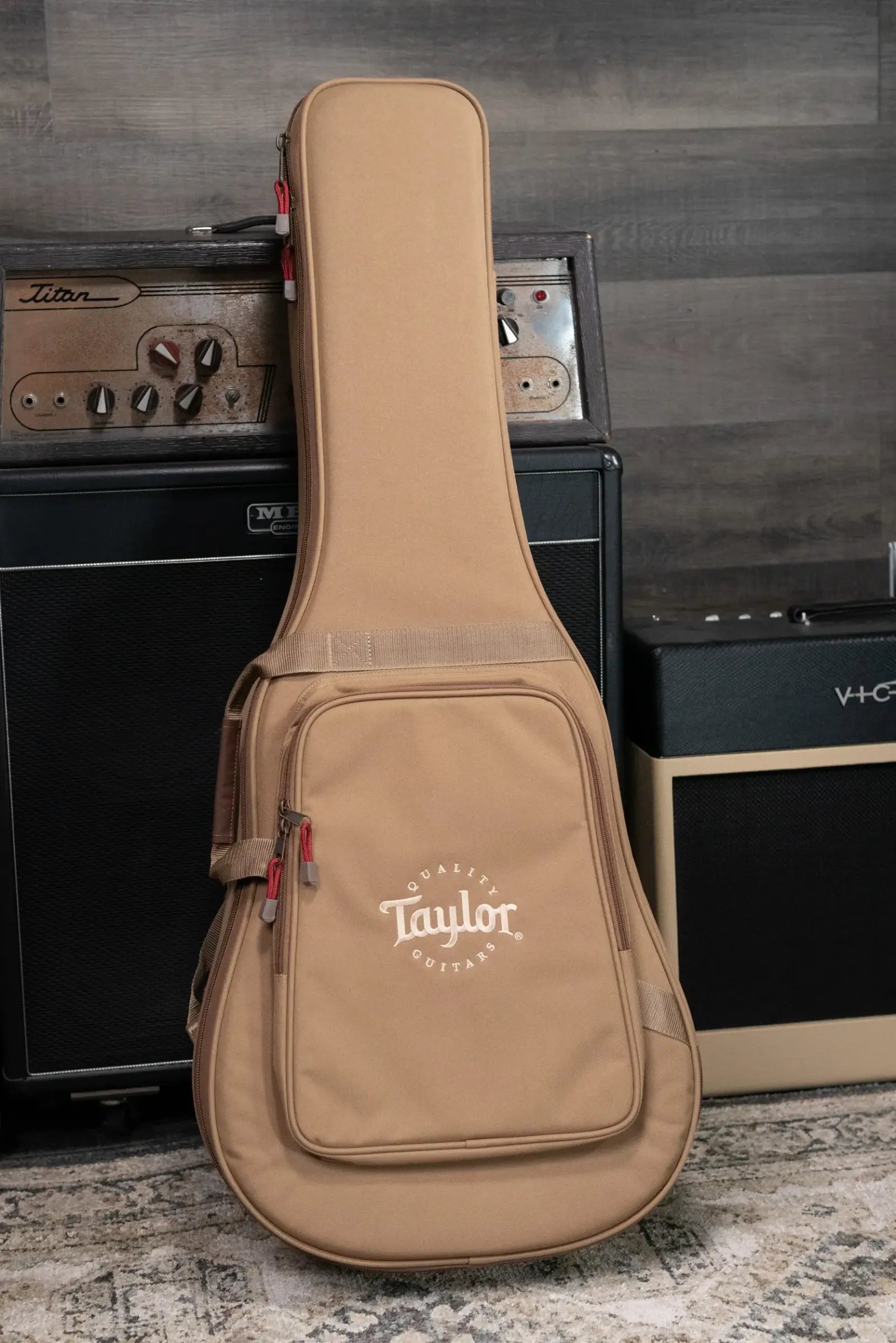 Taylor 354ce Studio Special Edition Acoustic/Electric Guitar - Honeyburst with Gig Bag