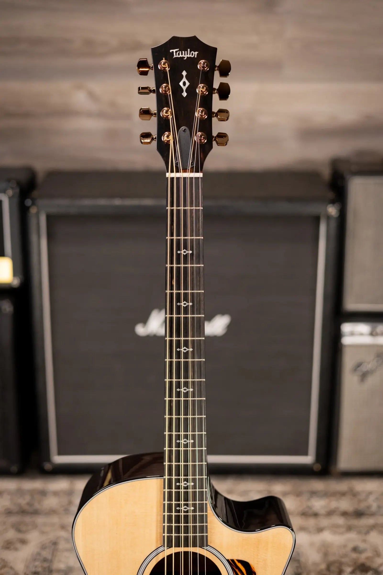 Taylor 414ce Baritone-8 Special Edition Grand Auditorium Acoustic/Electric Guitar with Hardshell Case