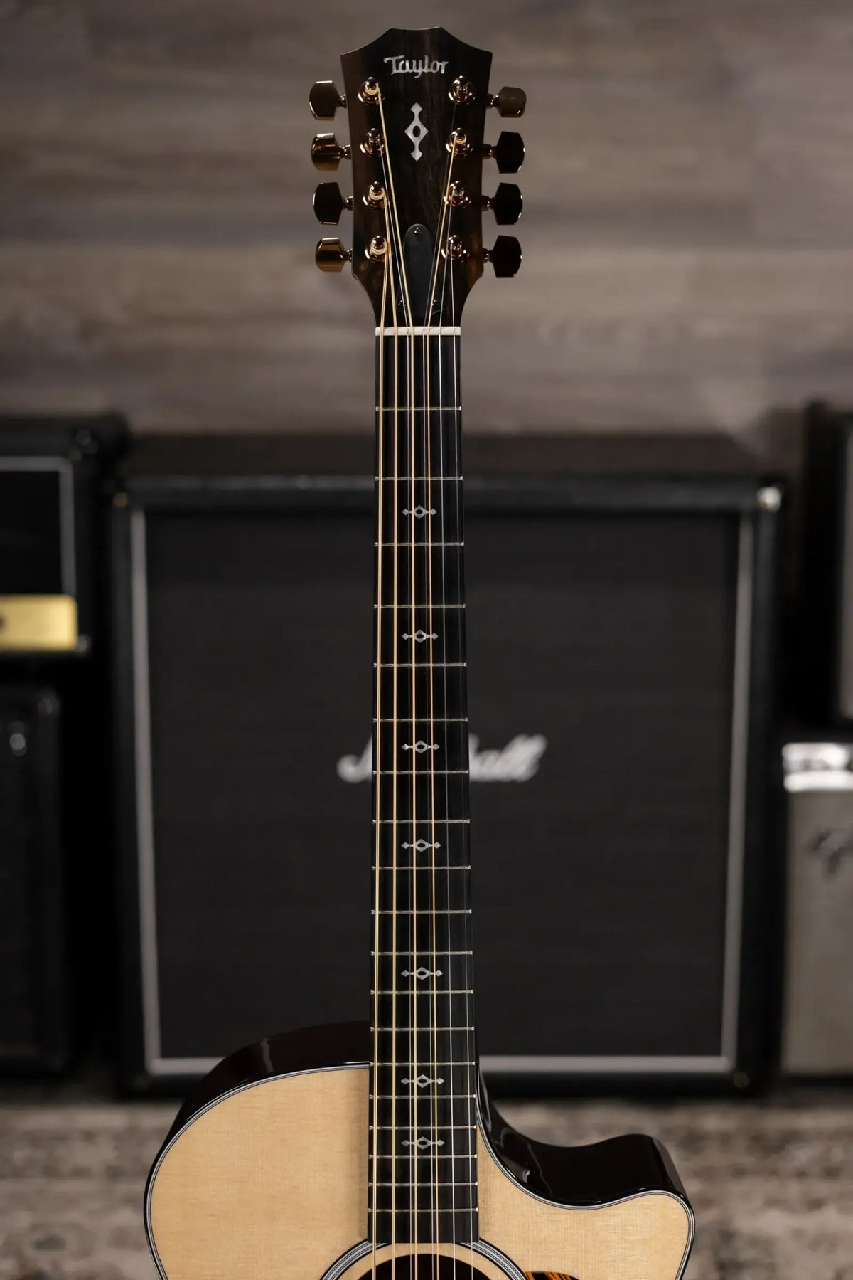Taylor 414ce Baritone-8 Special Edition Grand Auditorium Acoustic/Electric Guitar with Hardshell Case