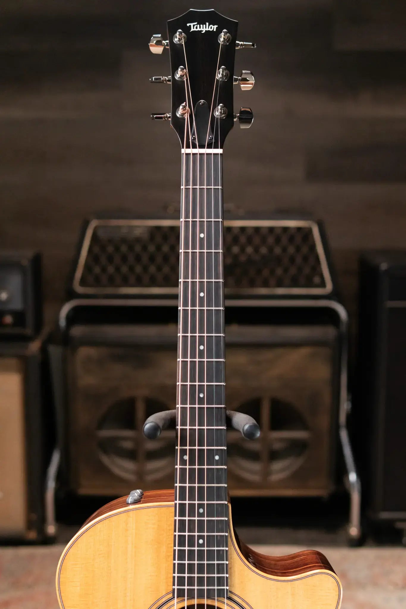 Taylor 414ce Studio Grand Auditorium Acoustic/Electric Guitar - Natural with Gig Bag - Factory Demo