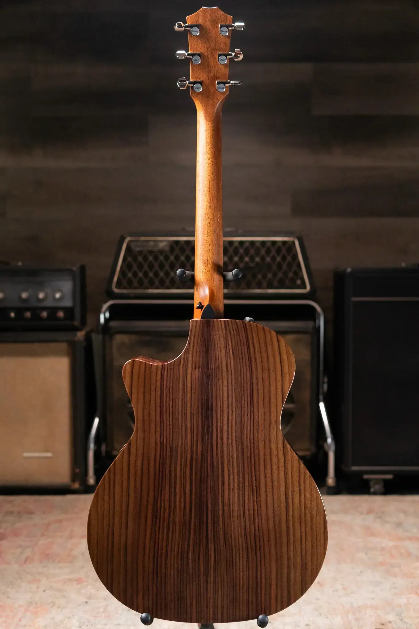 Taylor 414ce Studio Grand Auditorium Acoustic/Electric Guitar - Natural with Gig Bag - Factory Demo