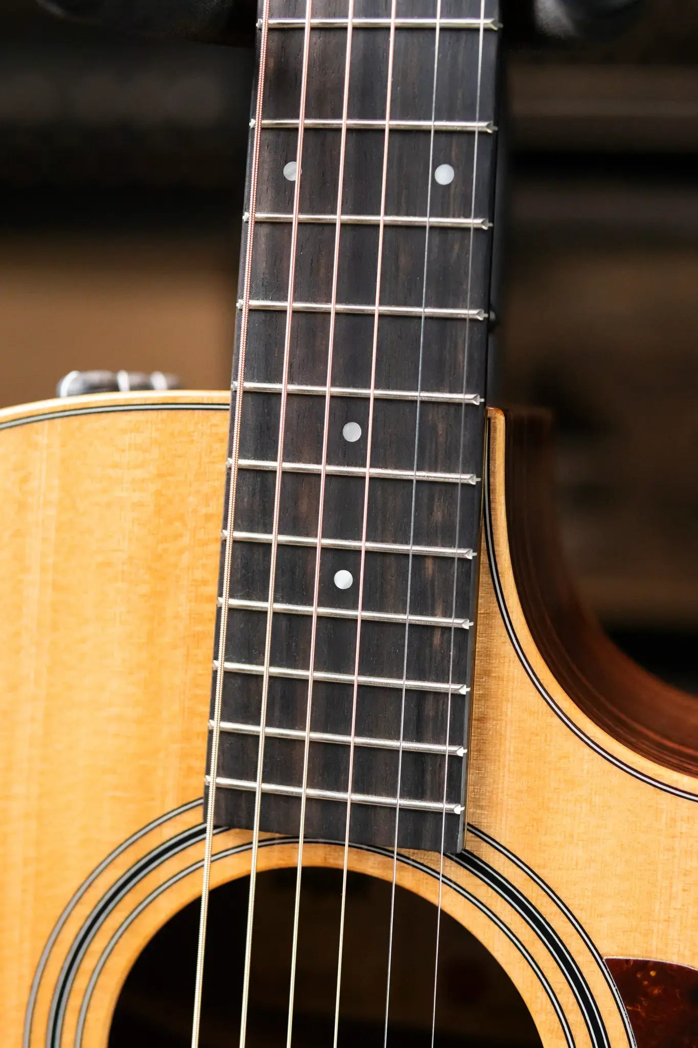 Taylor 414ce Studio Grand Auditorium Acoustic/Electric Guitar - Natural with Gig Bag - Factory Demo
