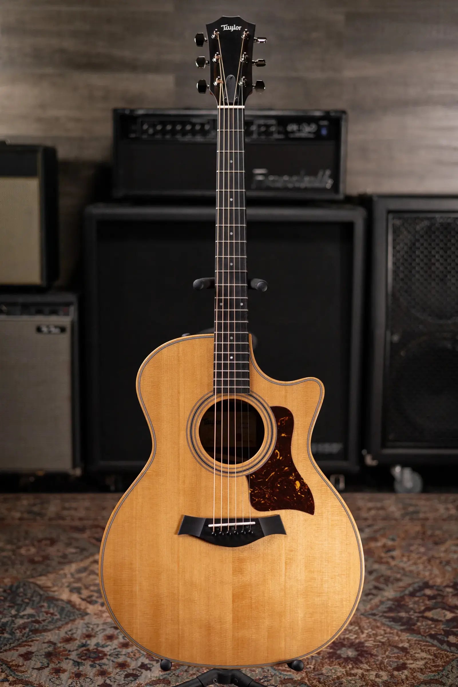 Taylor 414ce Studio Grand Auditorium Acoustic/Electric Guitar - Natural with Gig Bag