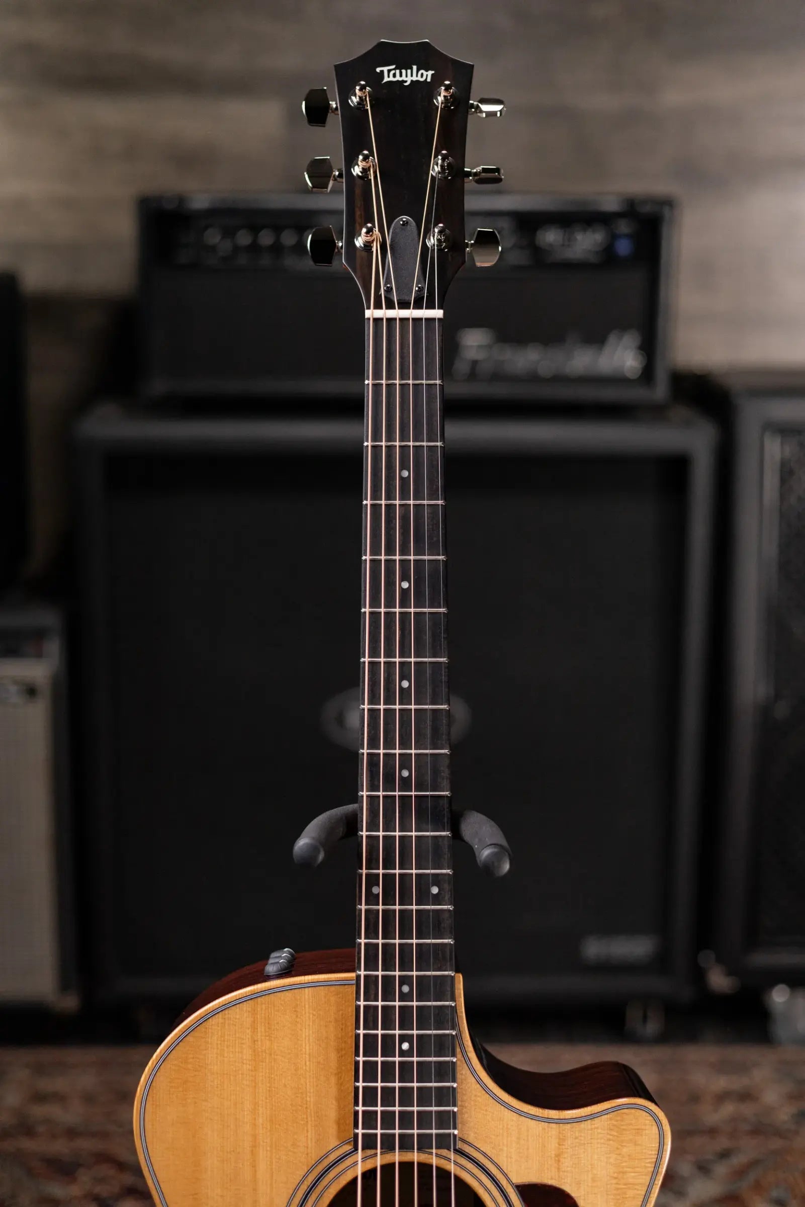 Taylor 414ce Studio Grand Auditorium Acoustic/Electric Guitar - Natural with Gig Bag