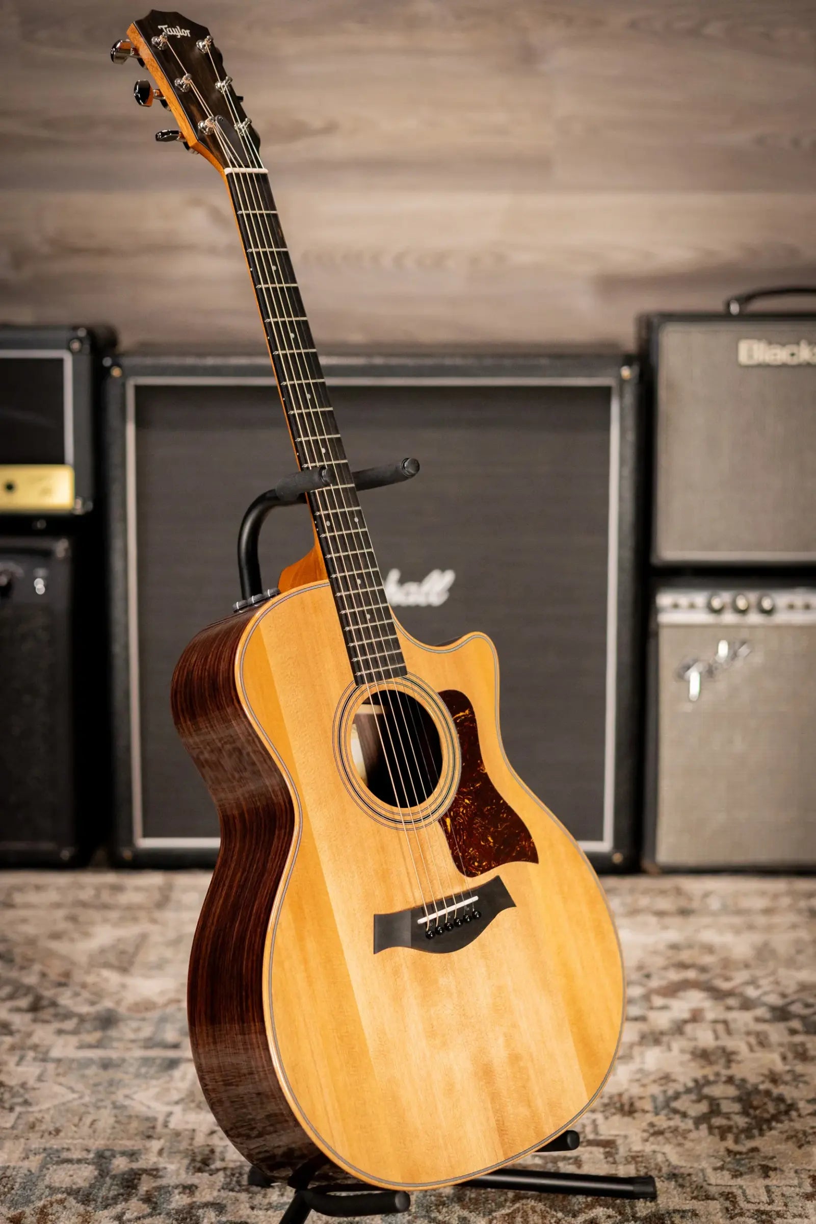 Taylor 414ce Studio Grand Auditorium Acoustic/Electric Guitar - Natural with Gig Bag
