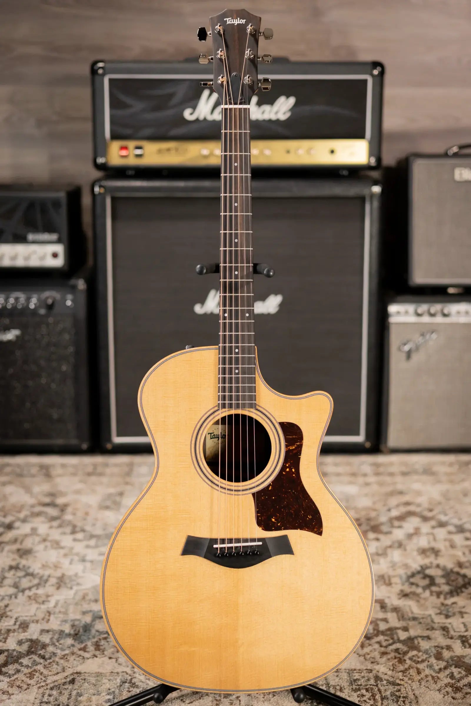 Taylor 414ce Studio Grand Auditorium Acoustic/Electric Guitar - Natural with Gig Bag