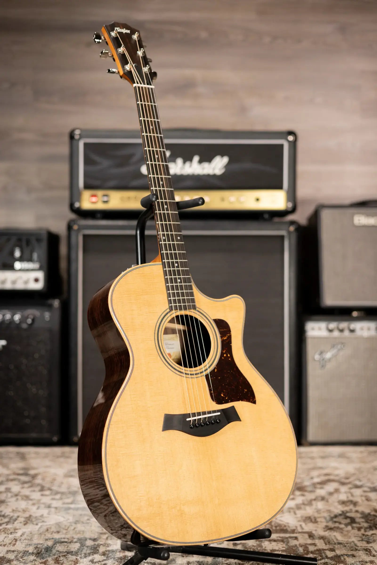 Taylor 414ce Studio Grand Auditorium Acoustic/Electric Guitar - Natural with Gig Bag