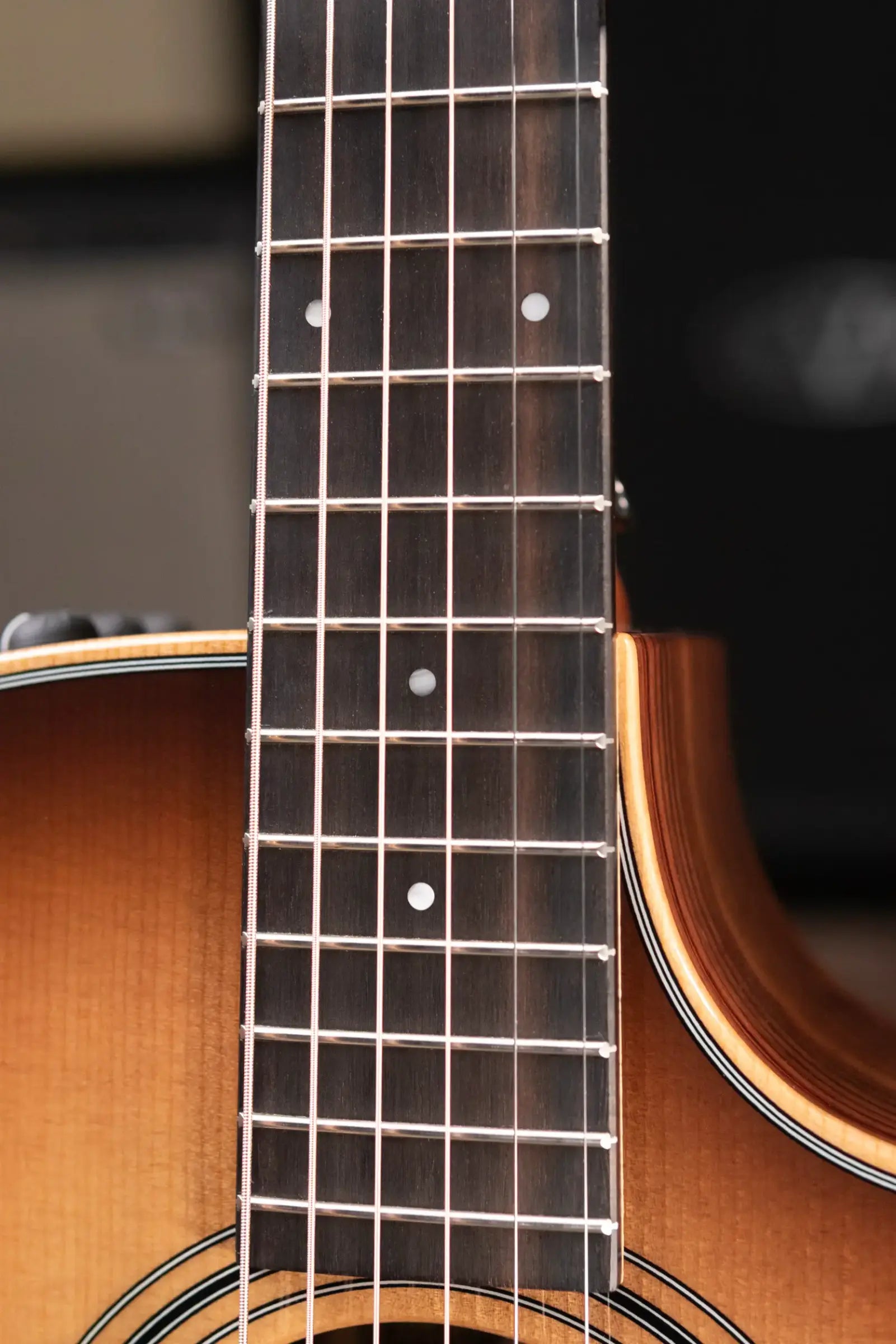 Taylor 414ce Studio Grand Auditorium Acoustic/Electric Guitar - Shaded Edge Burst with Gig Bag