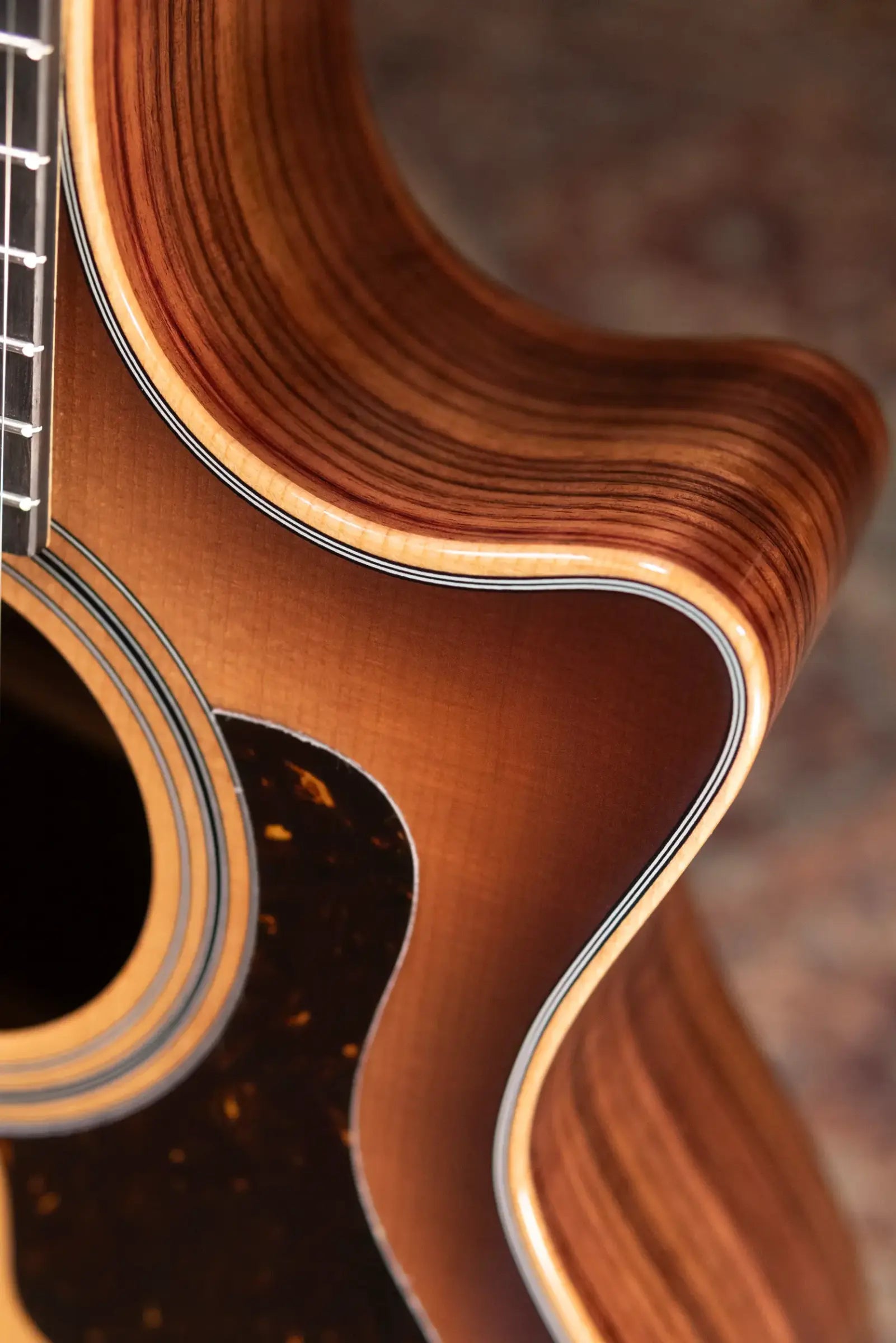 Taylor 414ce Studio Grand Auditorium Acoustic/Electric Guitar - Shaded Edge Burst with Gig Bag