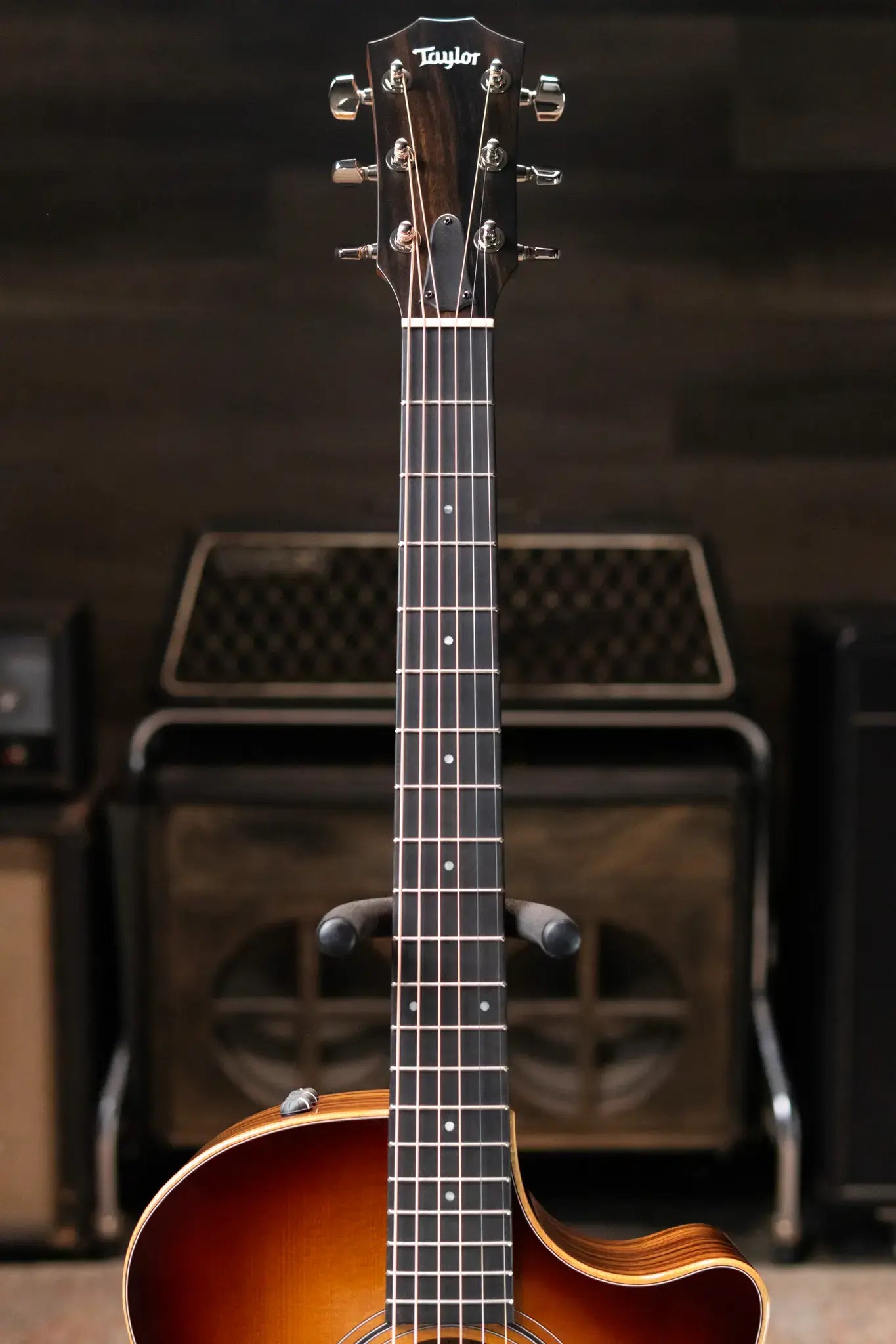 Taylor 414ce Studio Special Edition Grand Auditorium Acoustic/Electric Guitar - Shaded Edge Burst with Gig Bag