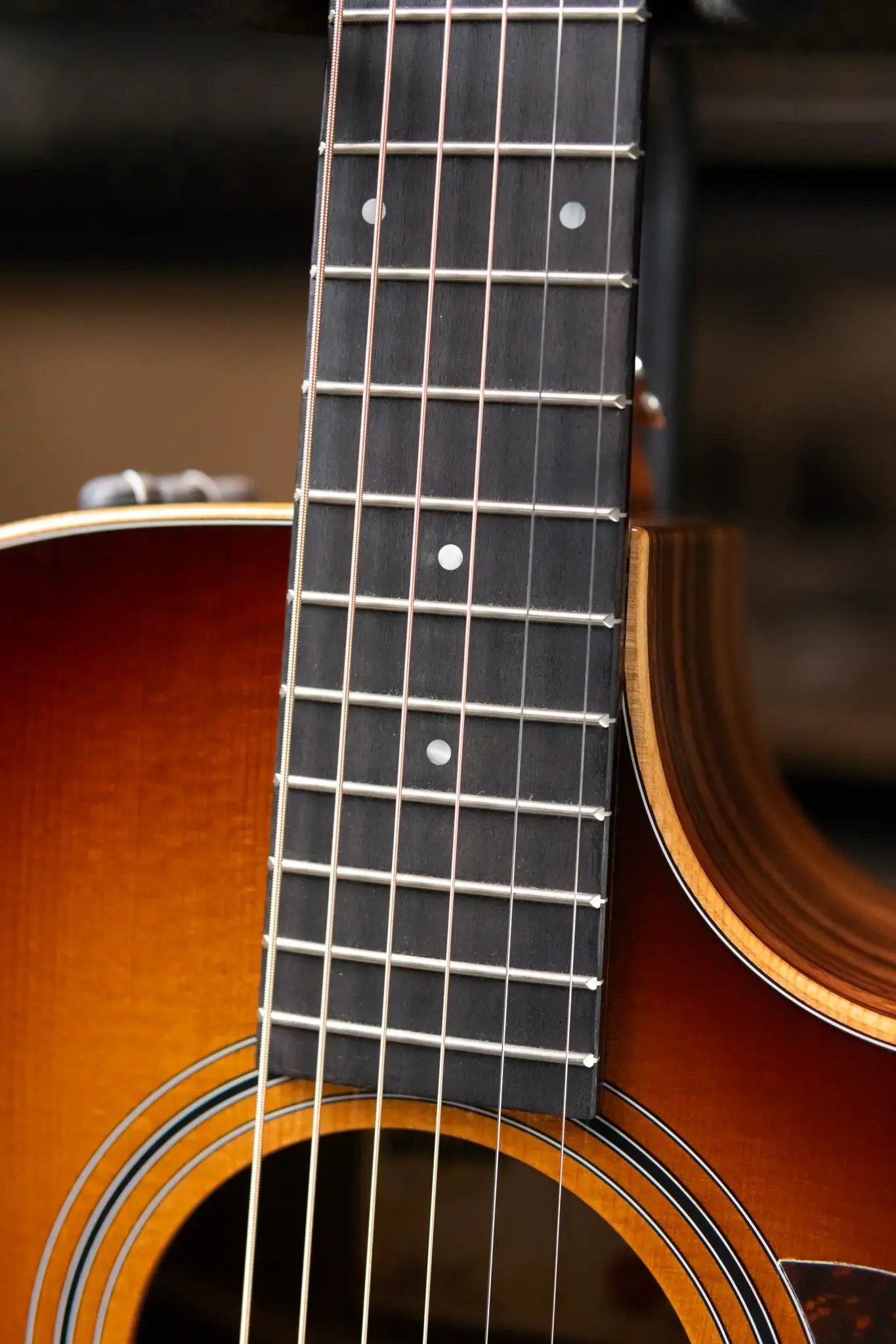 Taylor 414ce Studio Special Edition Grand Auditorium Acoustic/Electric Guitar - Shaded Edge Burst with Gig Bag