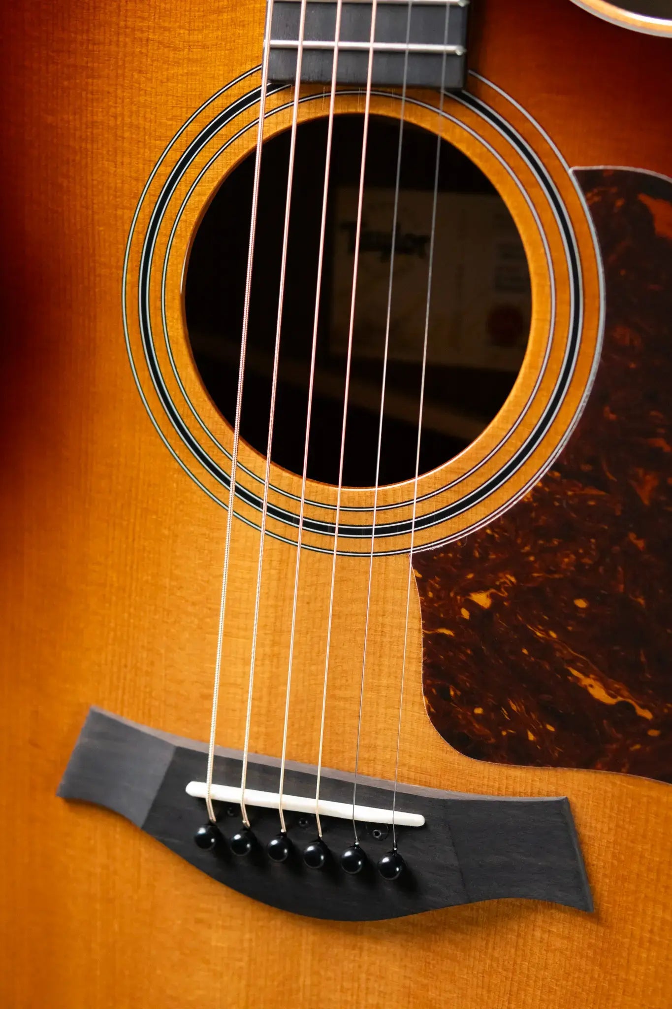 Taylor 414ce Studio Special Edition Grand Auditorium Acoustic/Electric Guitar - Shaded Edge Burst with Gig Bag