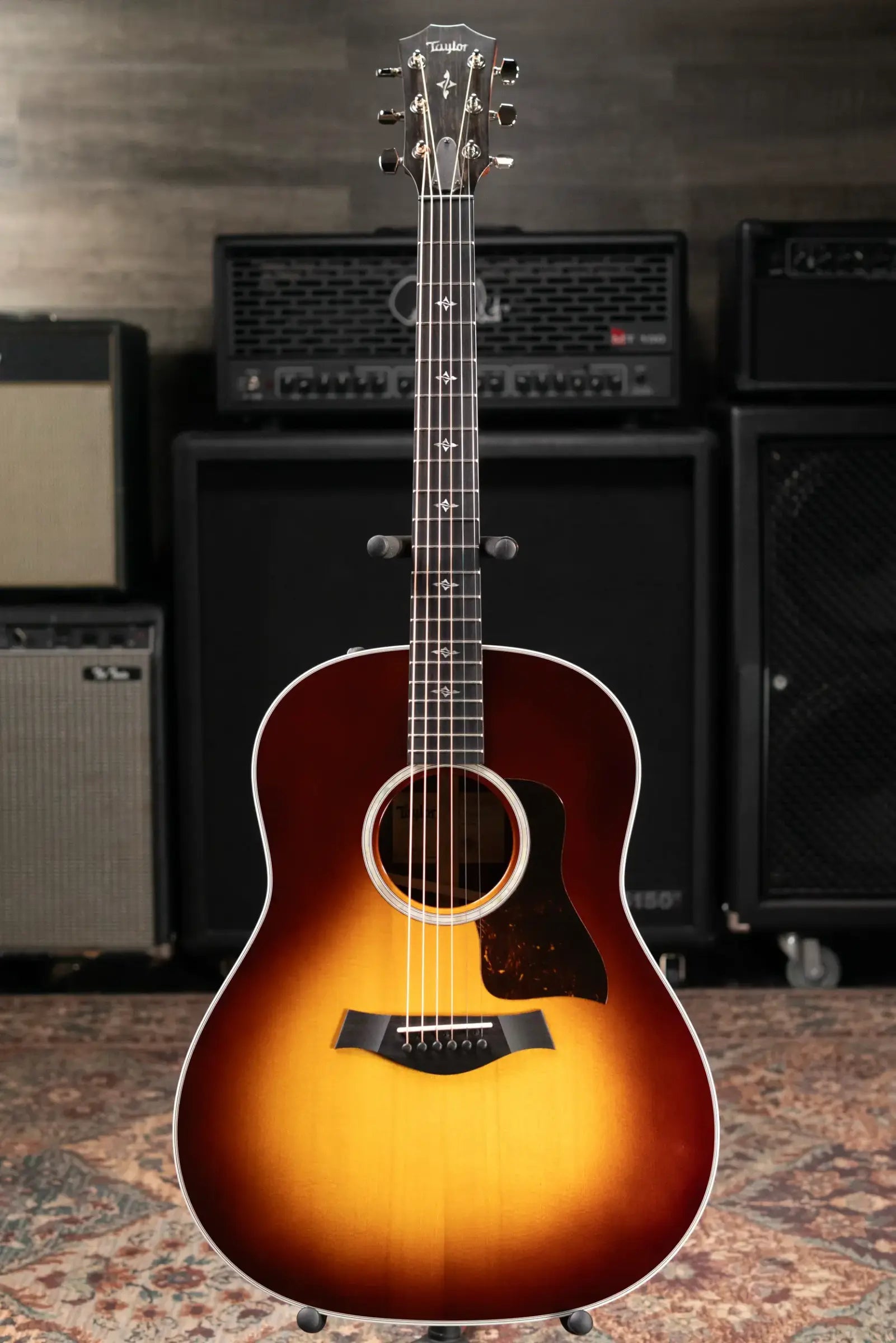 Taylor 417e-R Grand Pacific Acoustic/Electric Guitar - Tobacco Sunburst Top with Hardshell Case - Used