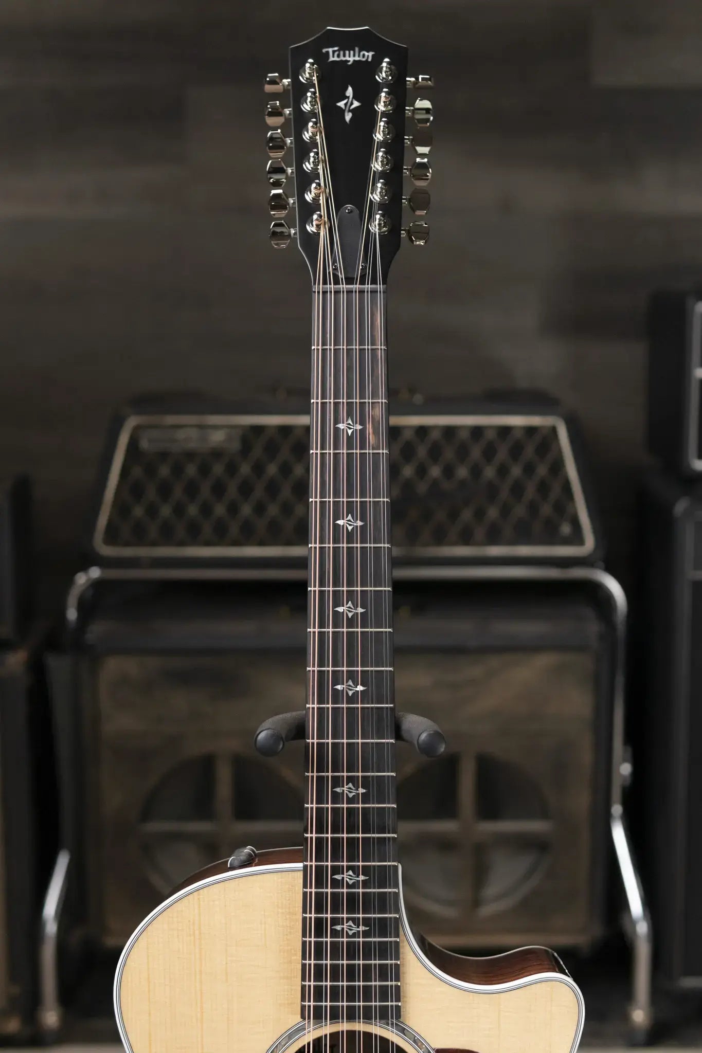 Taylor 454ce 12-String Grand Auditorium Acoustic/Electric Guitar with Hardshell Case - Floor Model
