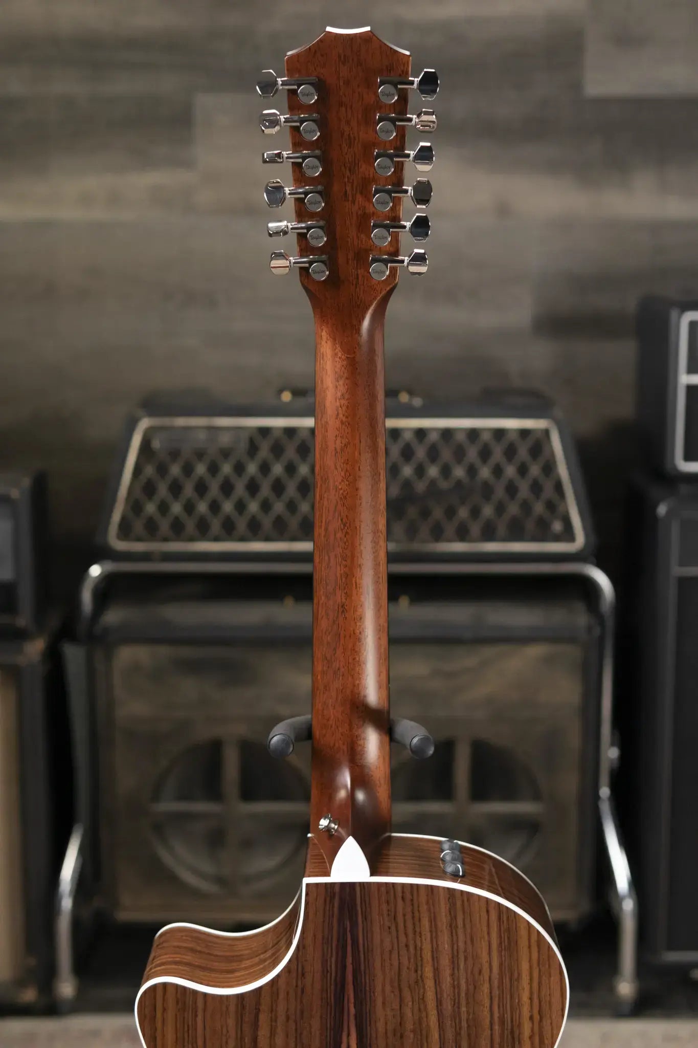 Taylor 454ce-R 12-String Grand Auditorium Acoustic/Electric Guitar - Sunburst Top with Hardshell Case