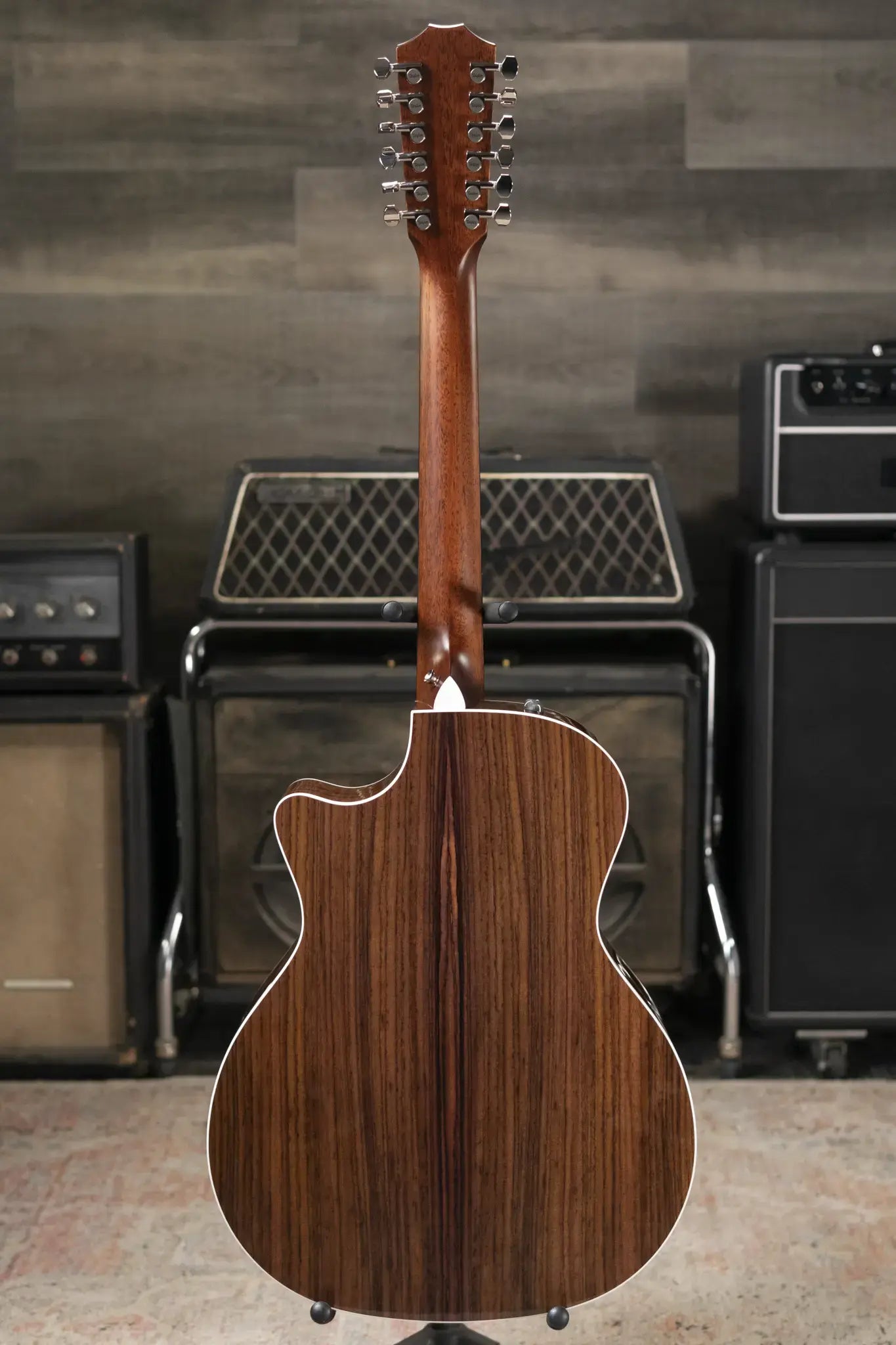 Taylor 454ce-R 12-String Grand Auditorium Acoustic/Electric Guitar - Sunburst Top with Hardshell Case