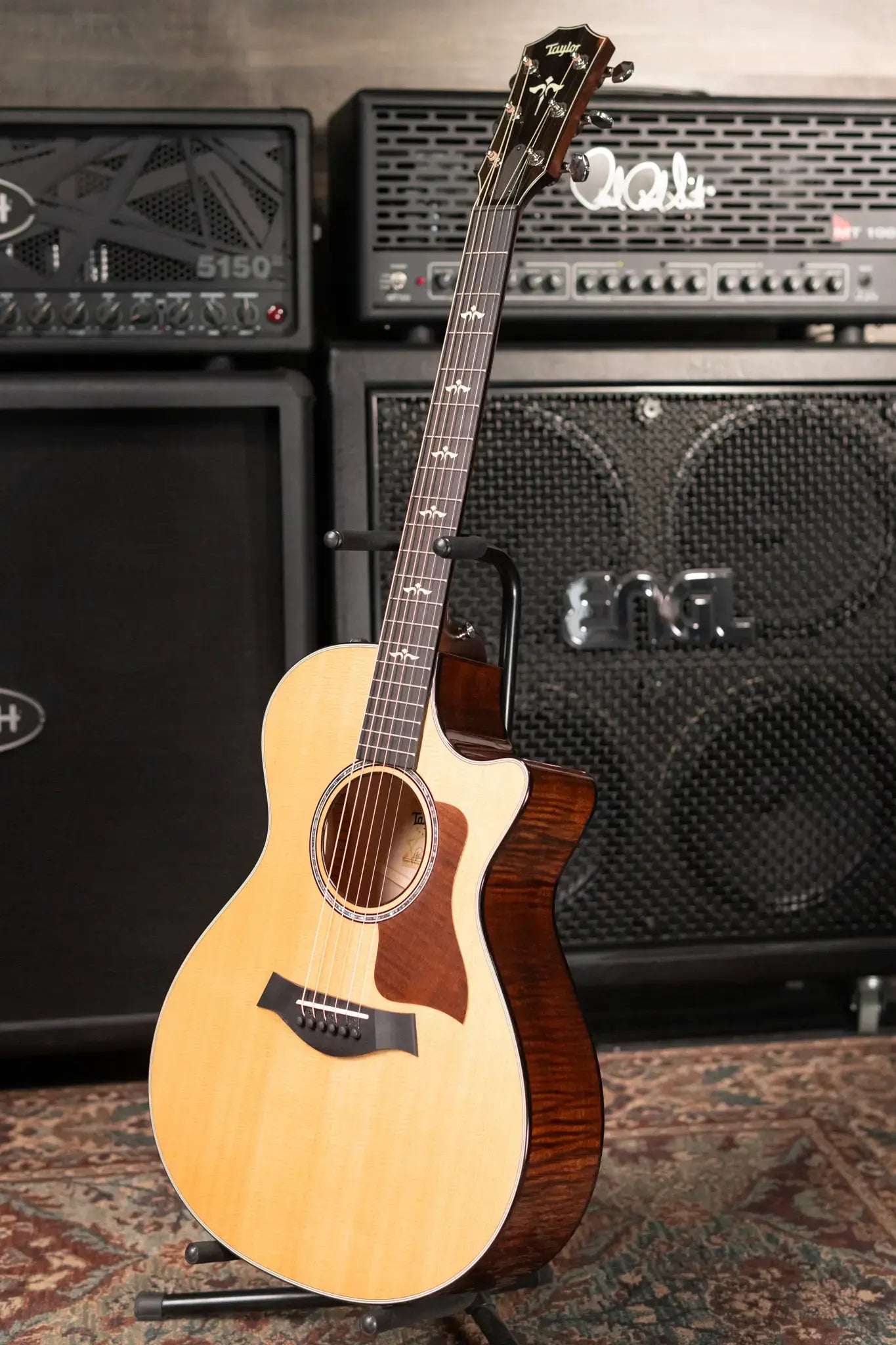 Taylor 612ce Grand Concert Acoustic/Electric Guitar with Hardshell Case
