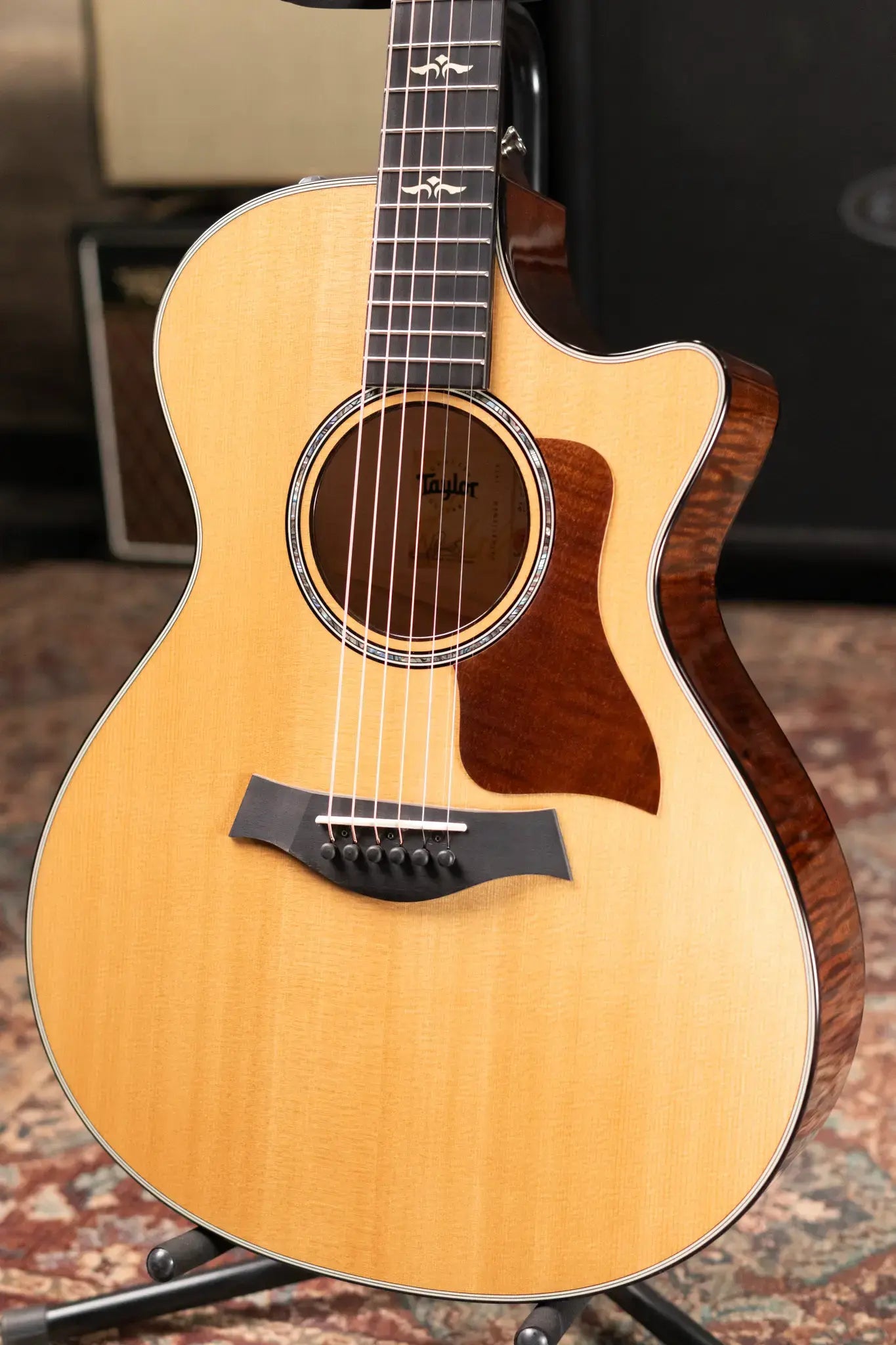 Taylor 612ce Grand Concert Acoustic/Electric Guitar with Hardshell Case