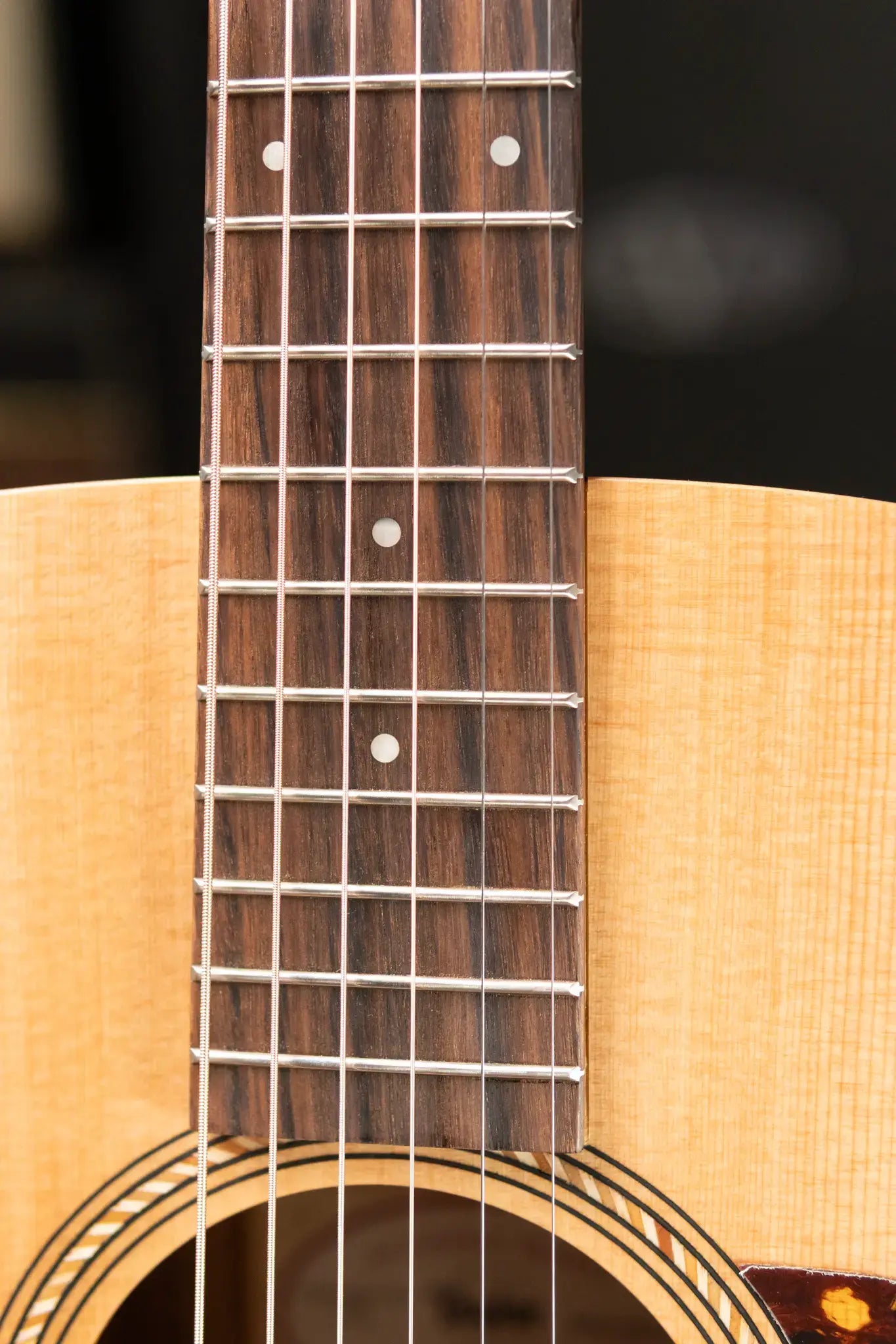 Taylor Academy 10e LTD Dreadnought Acoustic/Electric Guitar - Spruce/Figured Koa with Gig Bag
