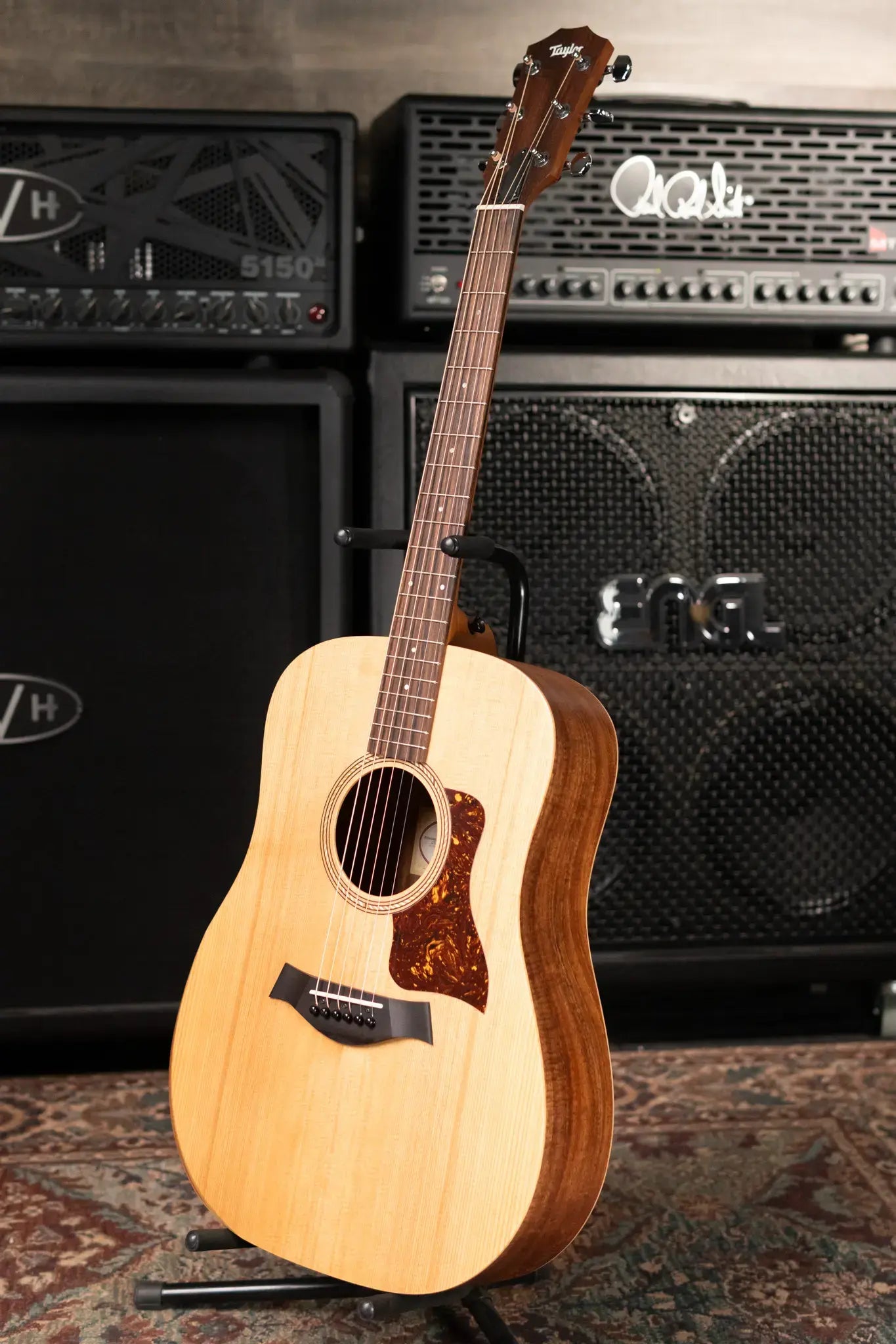 Taylor Academy 10e LTD Dreadnought Acoustic/Electric Guitar - Spruce/Figured Koa with Gig Bag