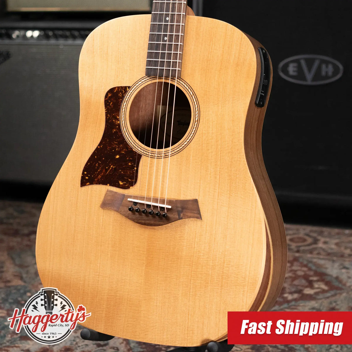 Taylor Academy 10e Left-Handed Dreadnought Acoustic/Electric Guitar with Gig Bag