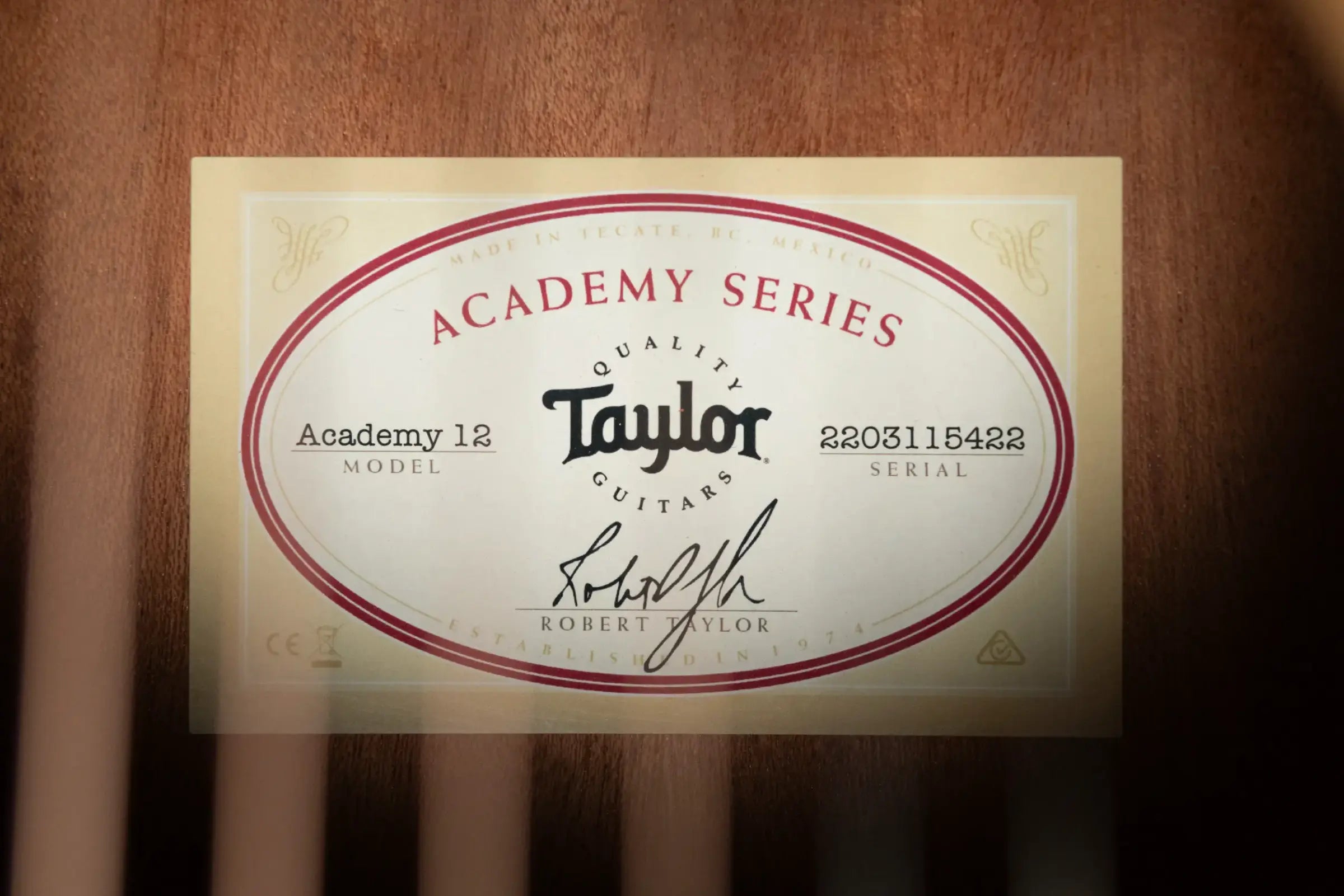 Taylor Academy 12 Grand Concert Acoustic Guitar with Gig Bag