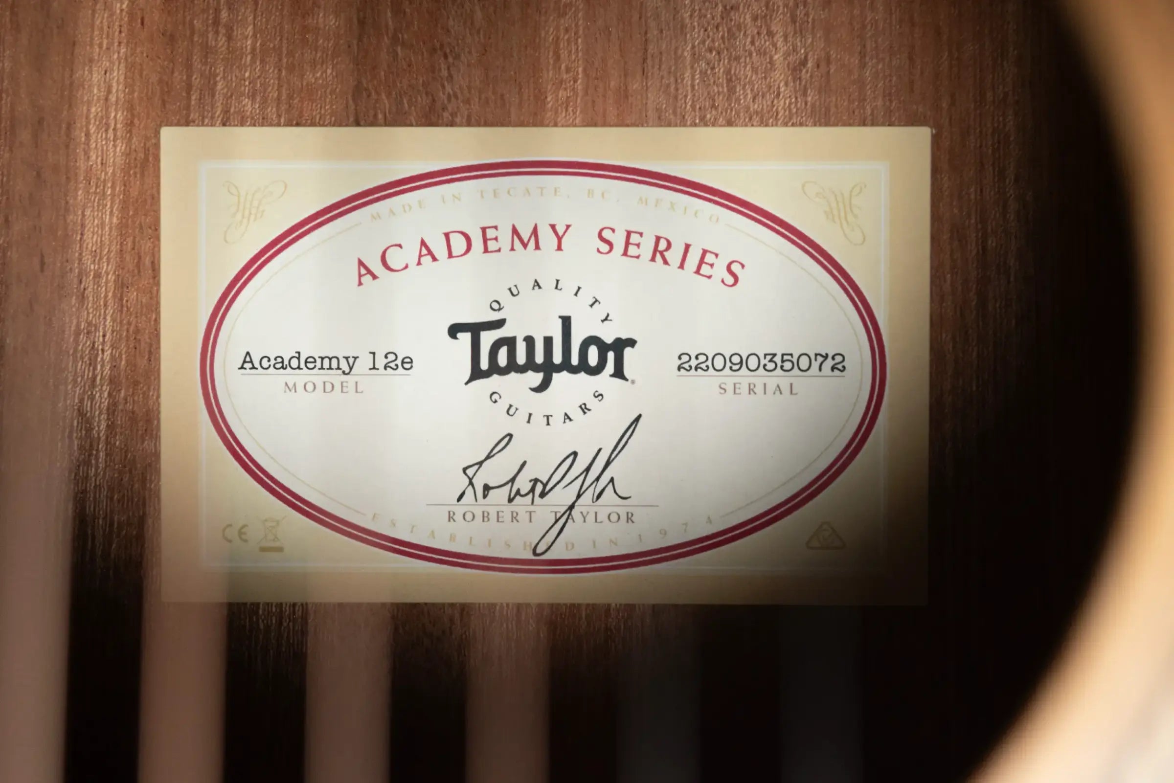 Taylor Academy 12e Acoustic-Electric Guitar with Gig Bag - Floor Model