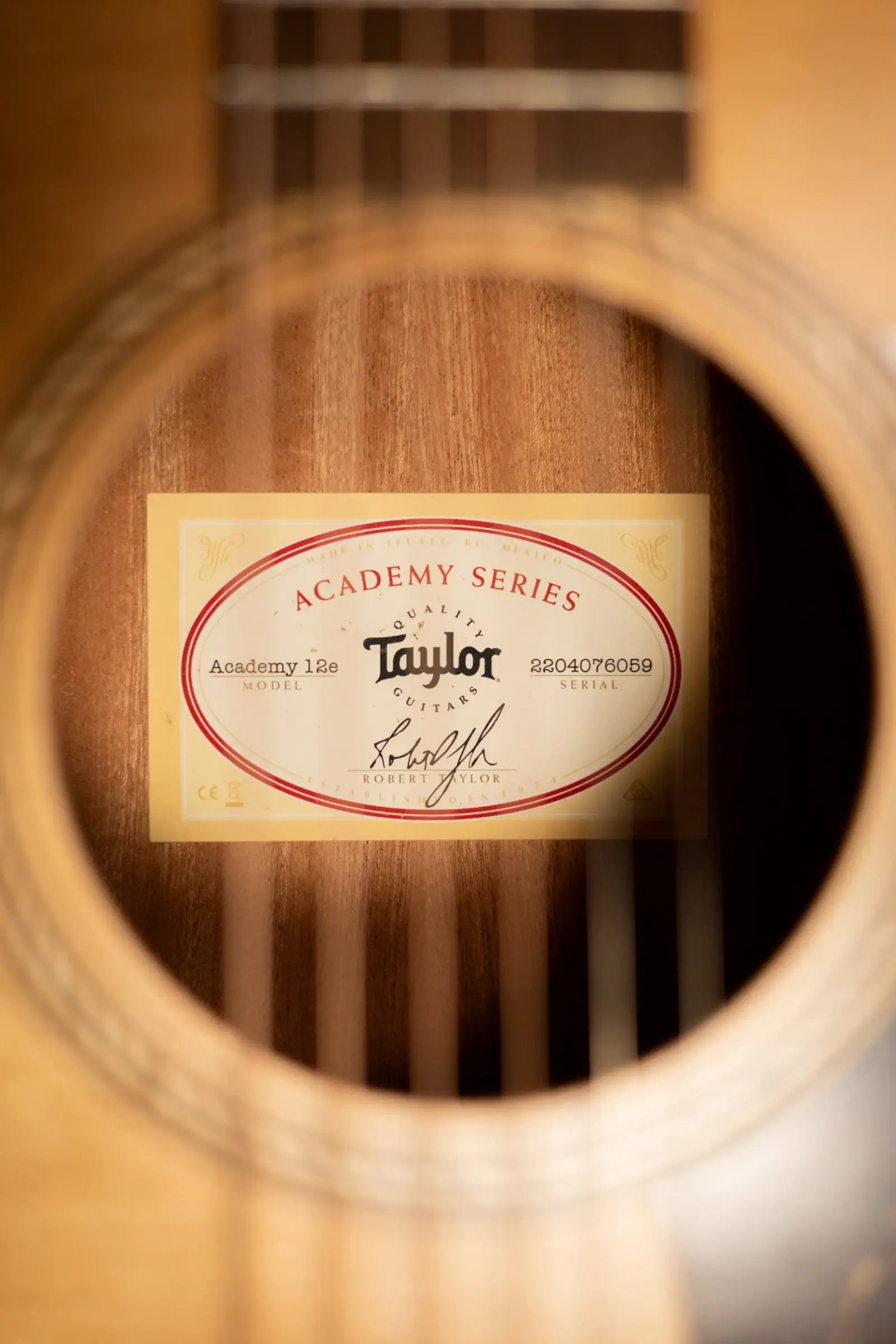 Taylor Academy 12e Grand Concert Acoustic/Electric Guitar with Gig Bag