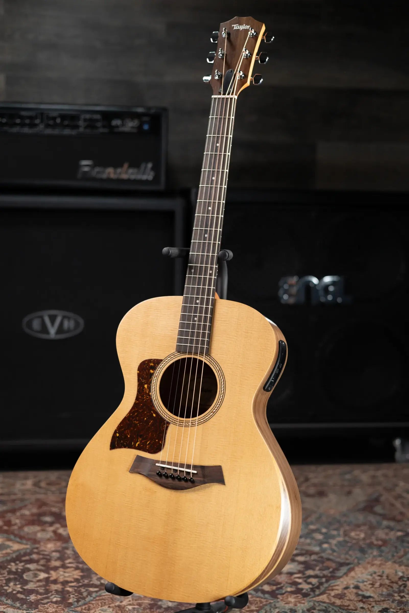 Taylor Academy 12e Left-Handed Grand Concert Acoustic/Electric Guitar - Natural with Gig Bag
